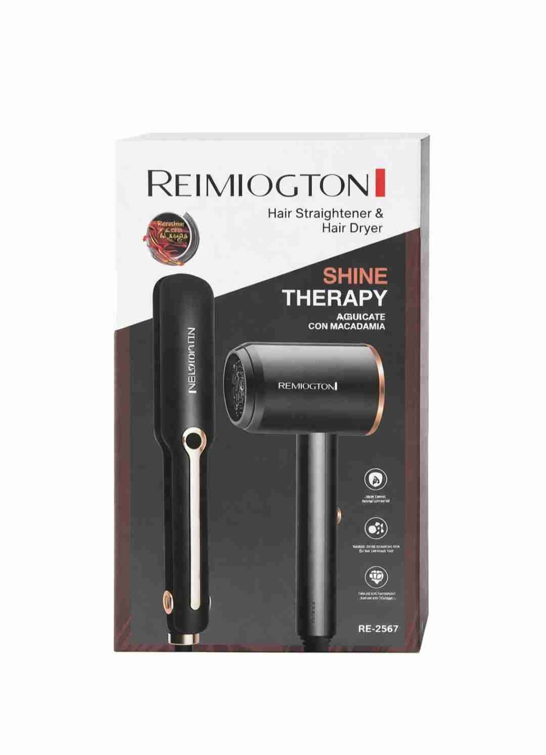 Plancha de pelo Remington negra - miniatura 2