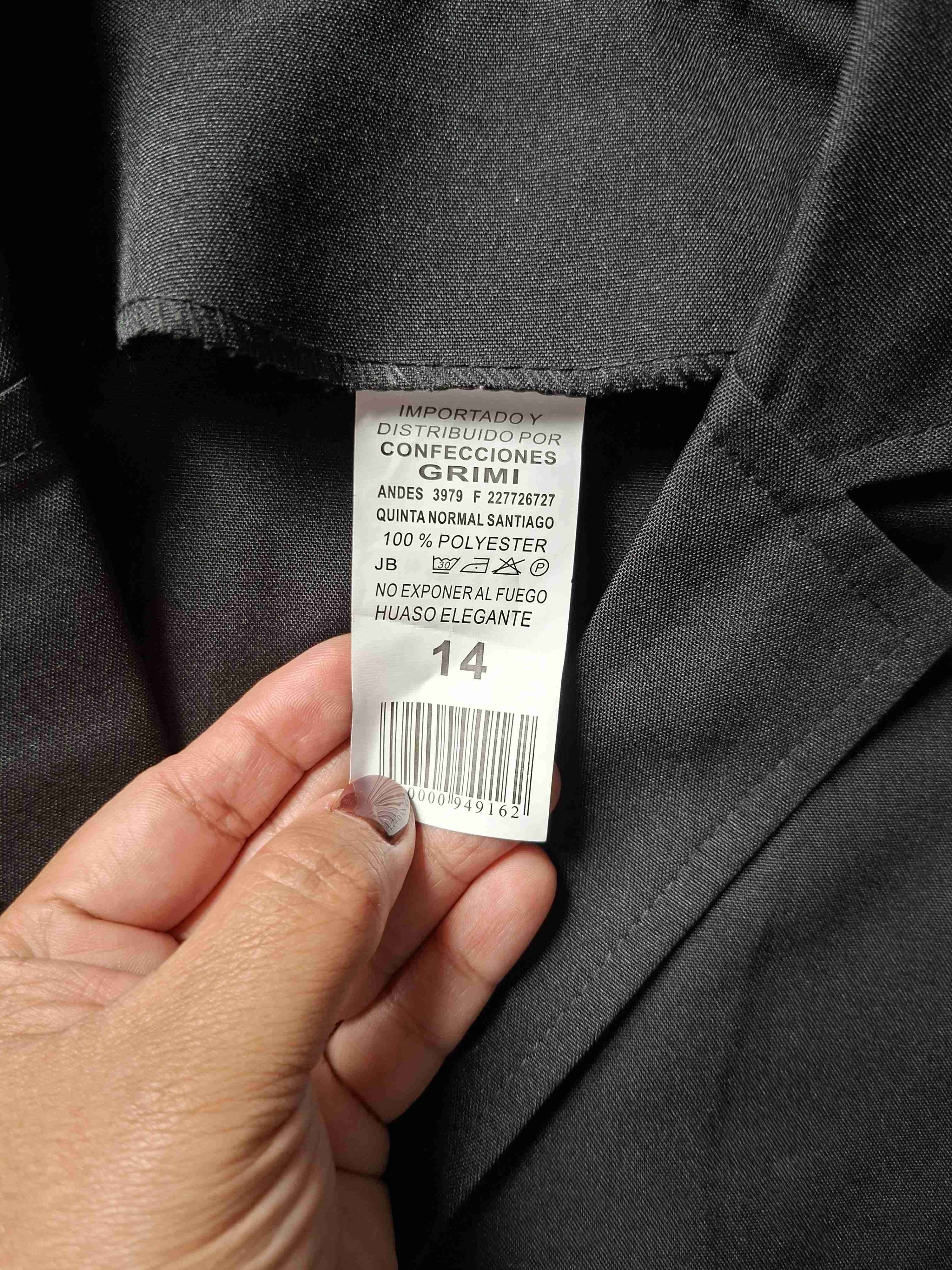 Chaqueta corta negra elegante niño - miniatura 2