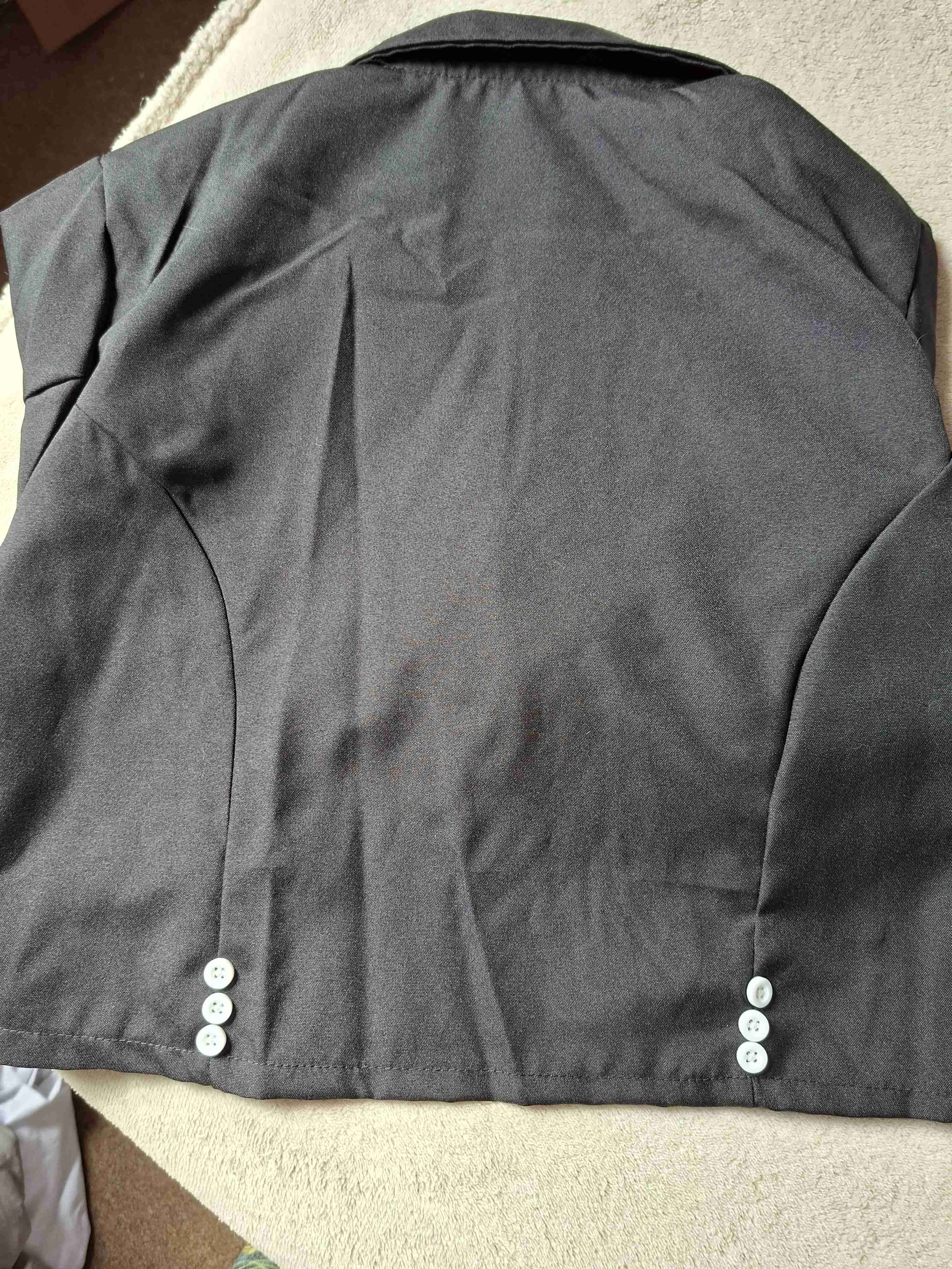 Chaqueta corta negra elegante niño - miniatura 4