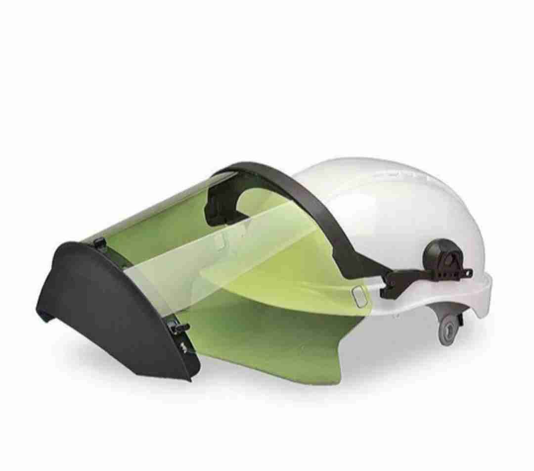 Casco con visor verde - miniatura 3
