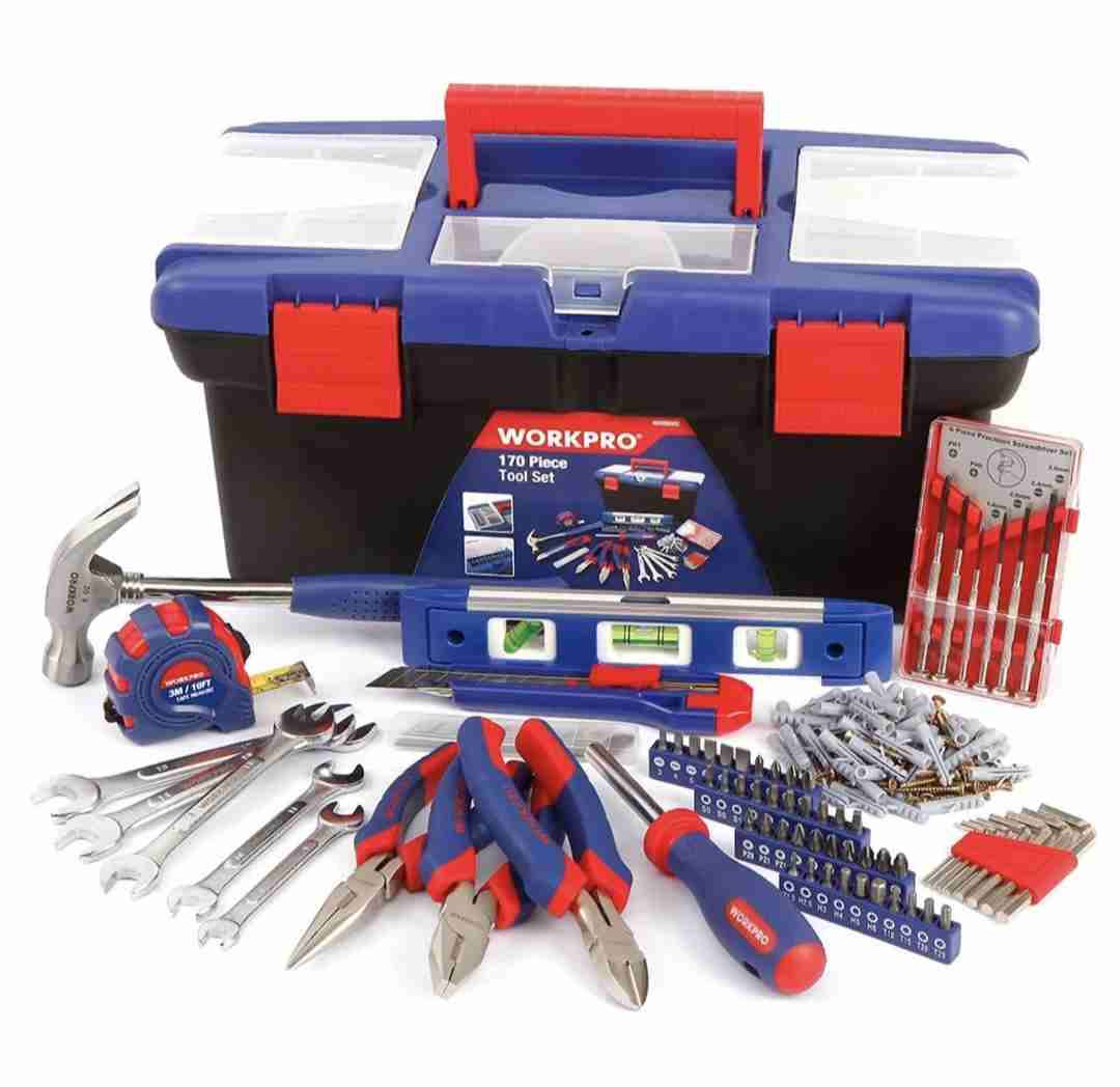 Set de herramientas Workpro 170 piezas - miniatura 1
