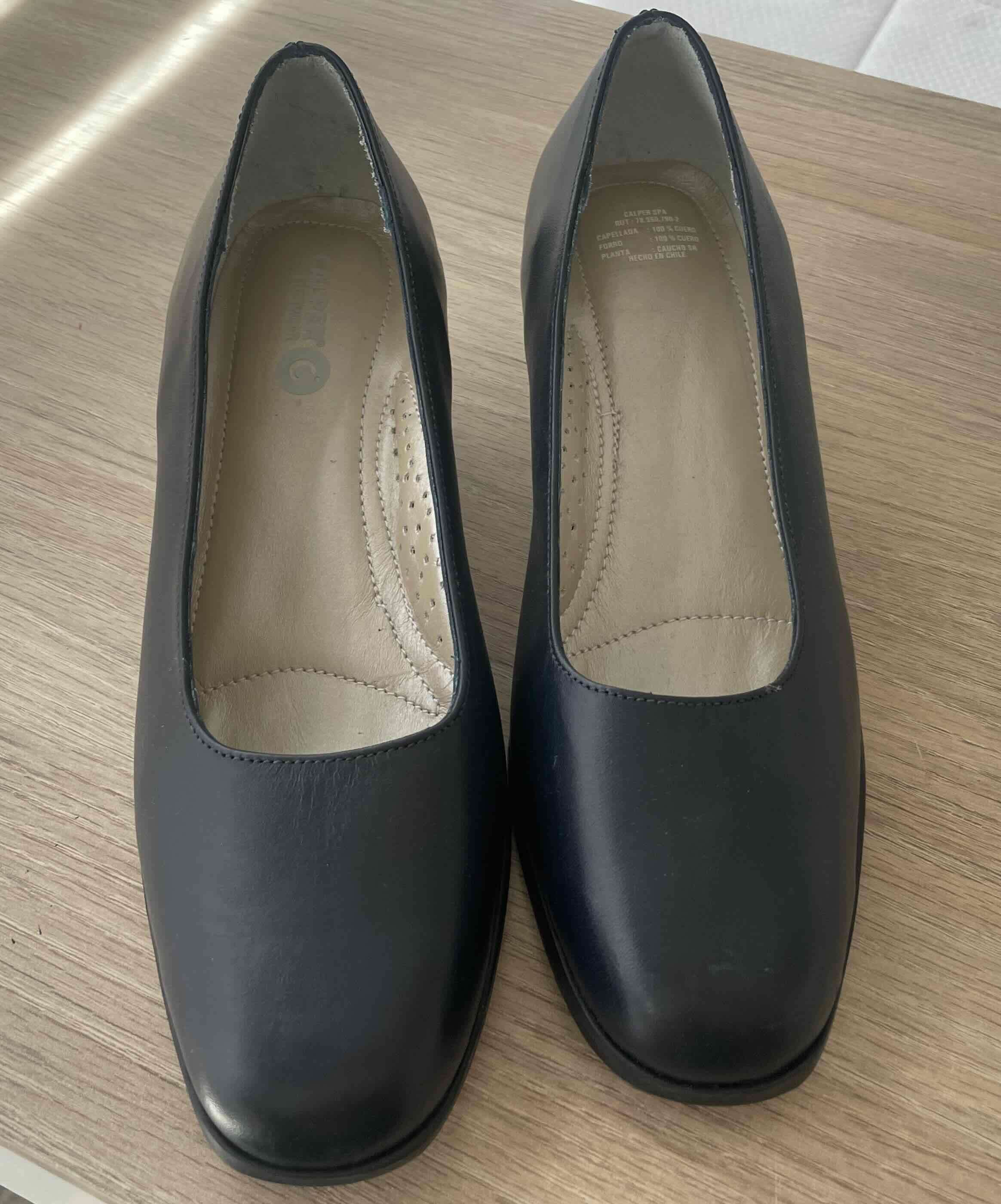 Zapatos tipo reina azul marino - miniatura 4