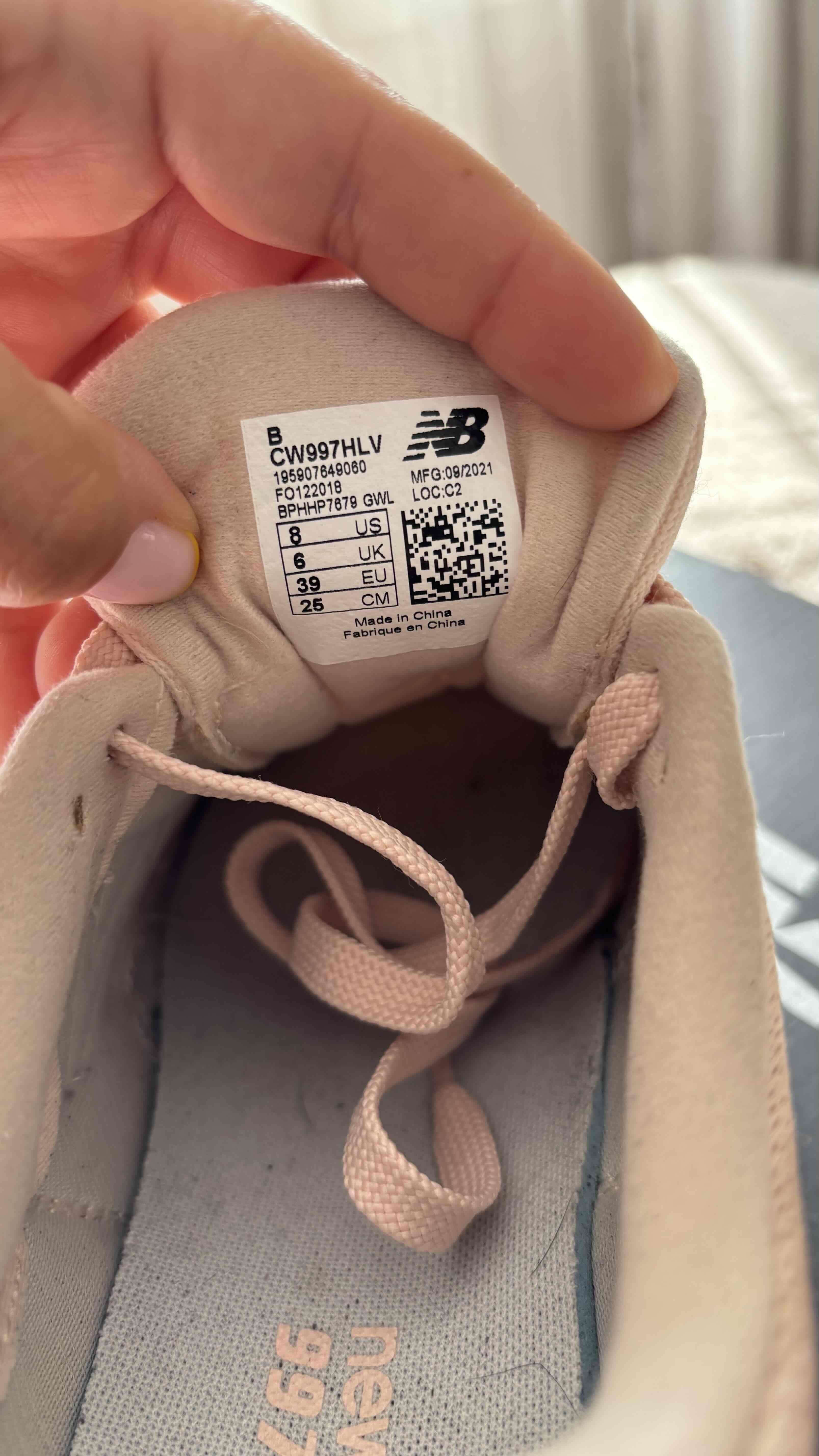 Zapatillas New Balance rosadas - miniatura 5