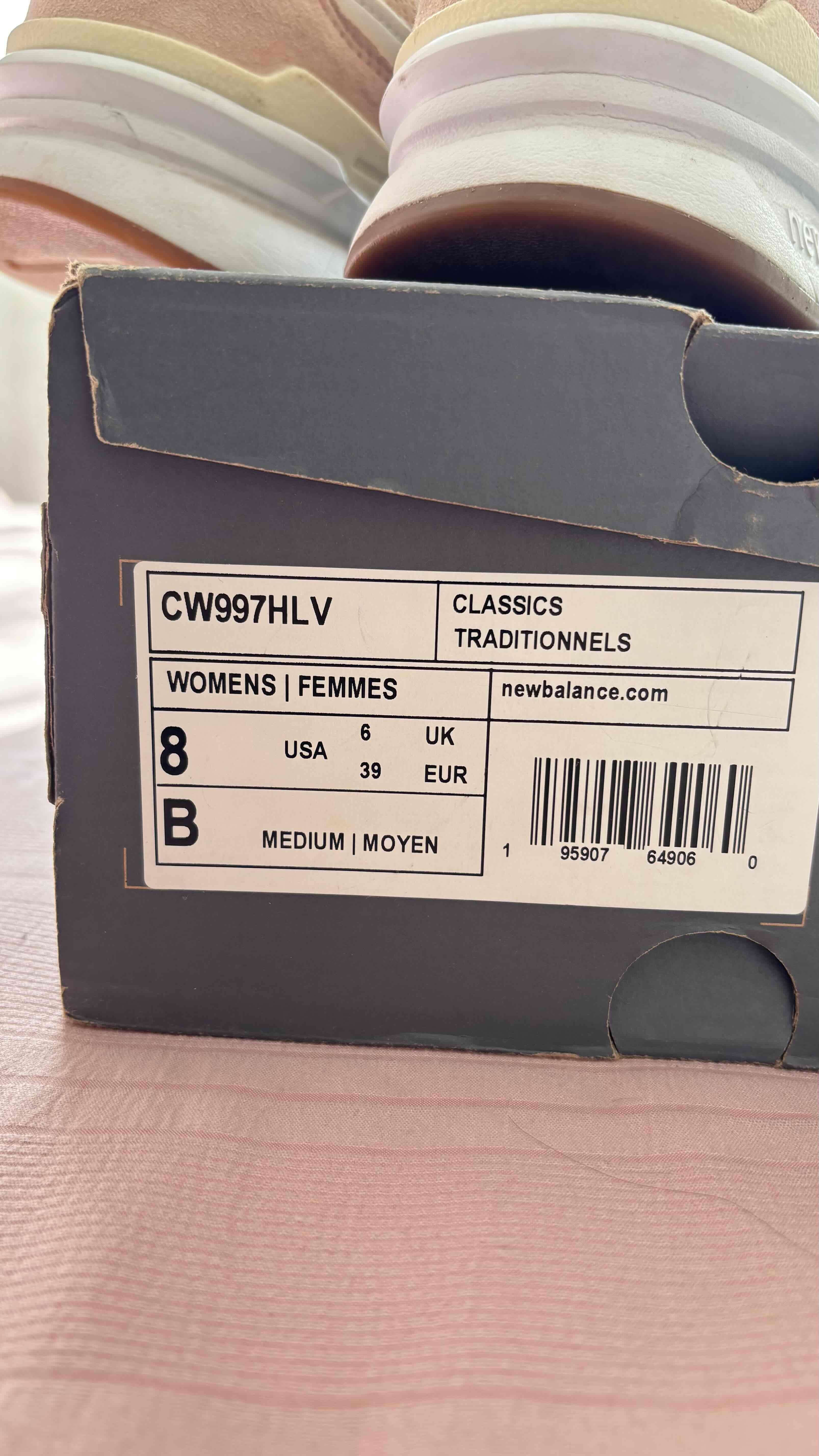 Zapatillas New Balance rosadas - miniatura 6