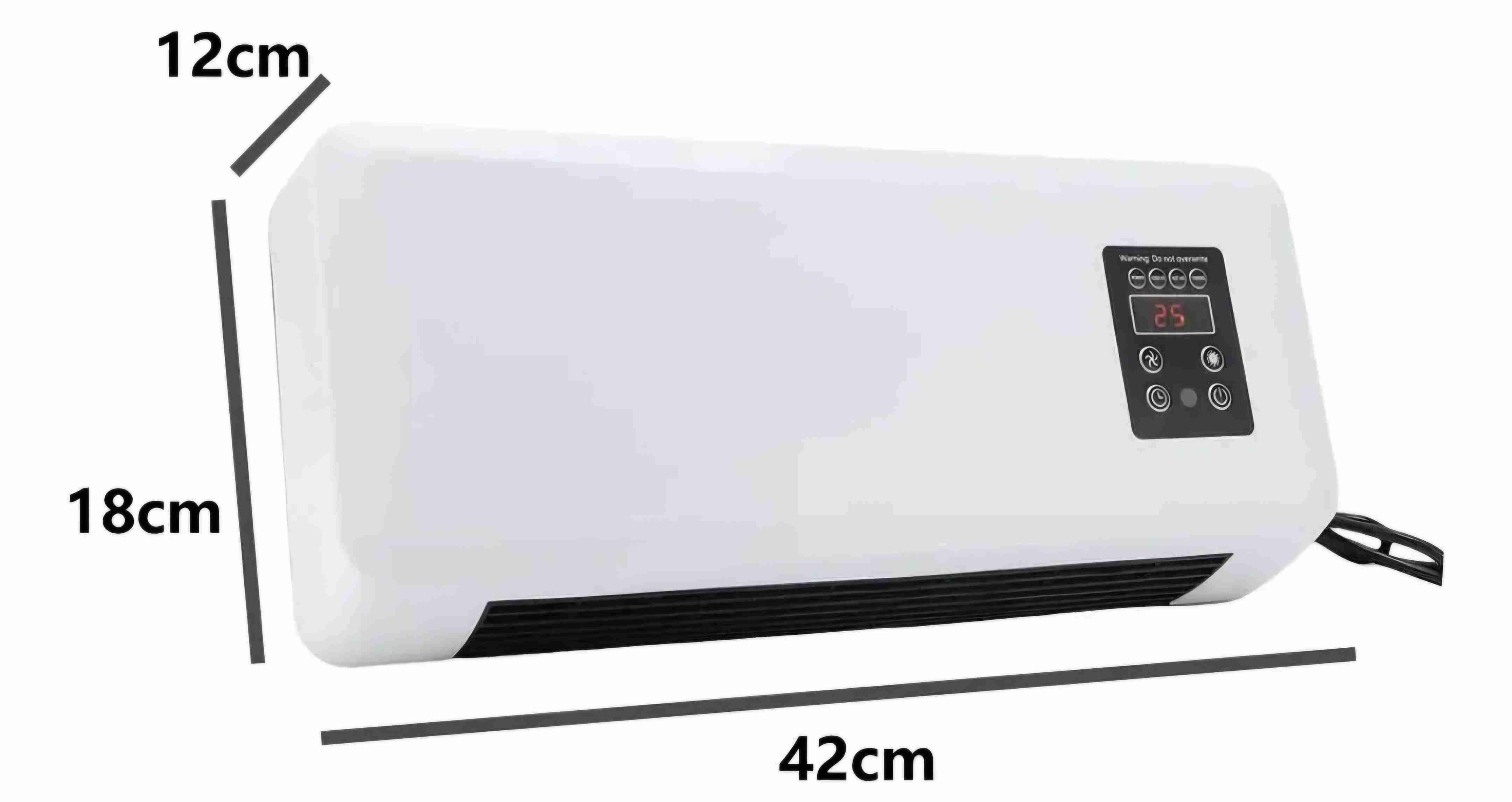 Calefactor de pared con control remoto - miniatura 2