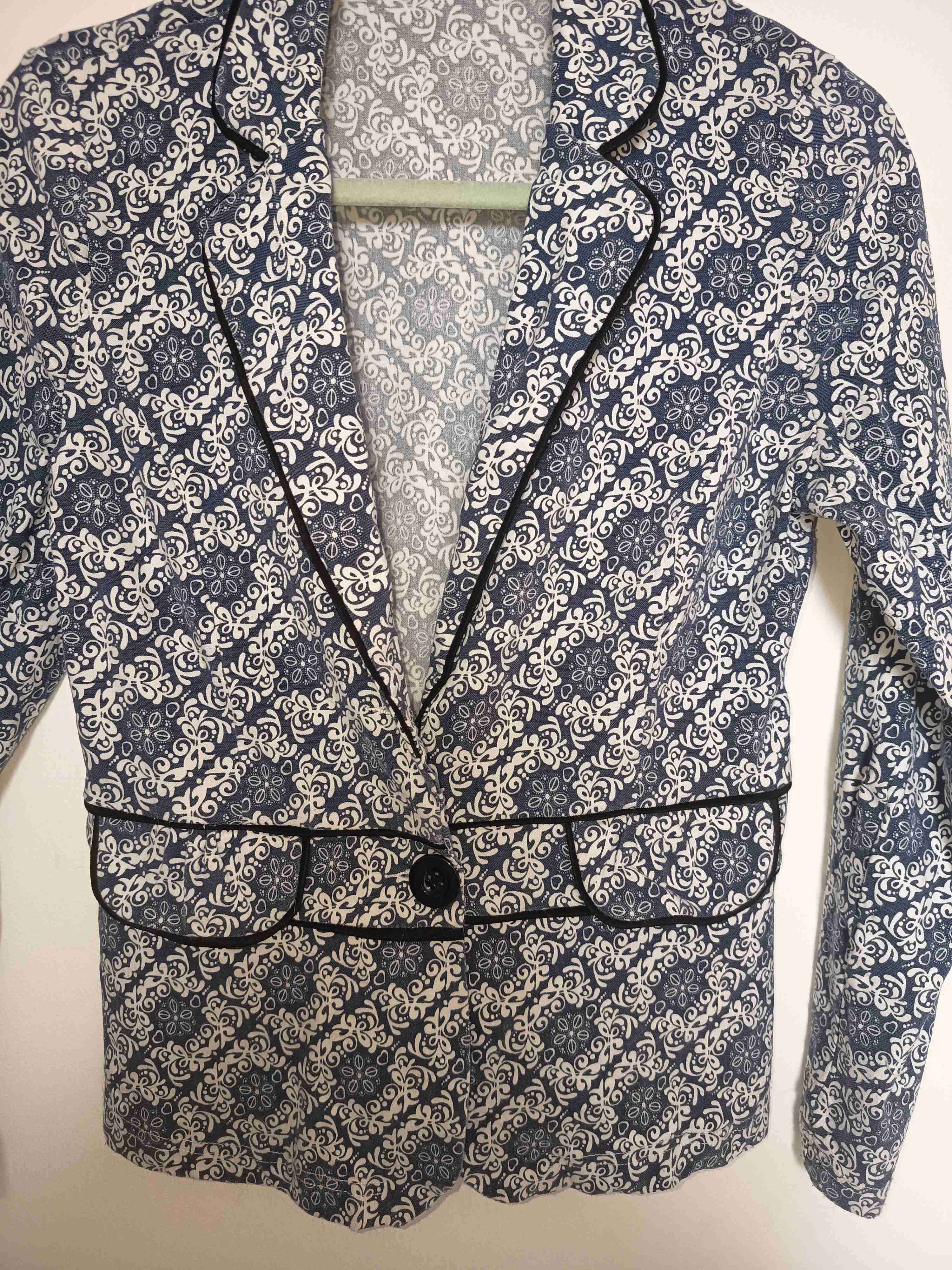 Blazer azul con estampado Bedany - miniatura 6