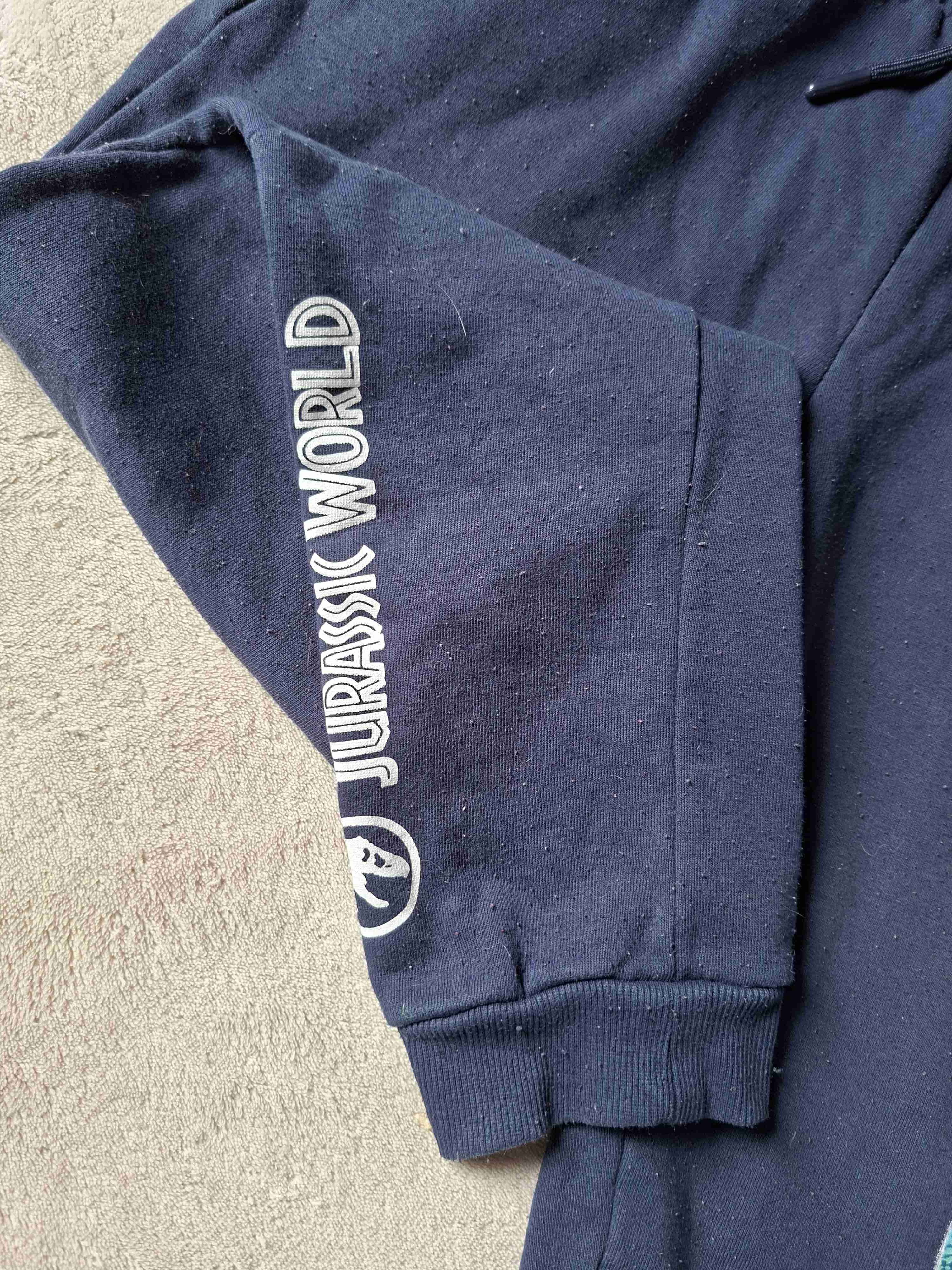 Pantalón deportivo azul dinosaurio talla 12 - miniatura 2