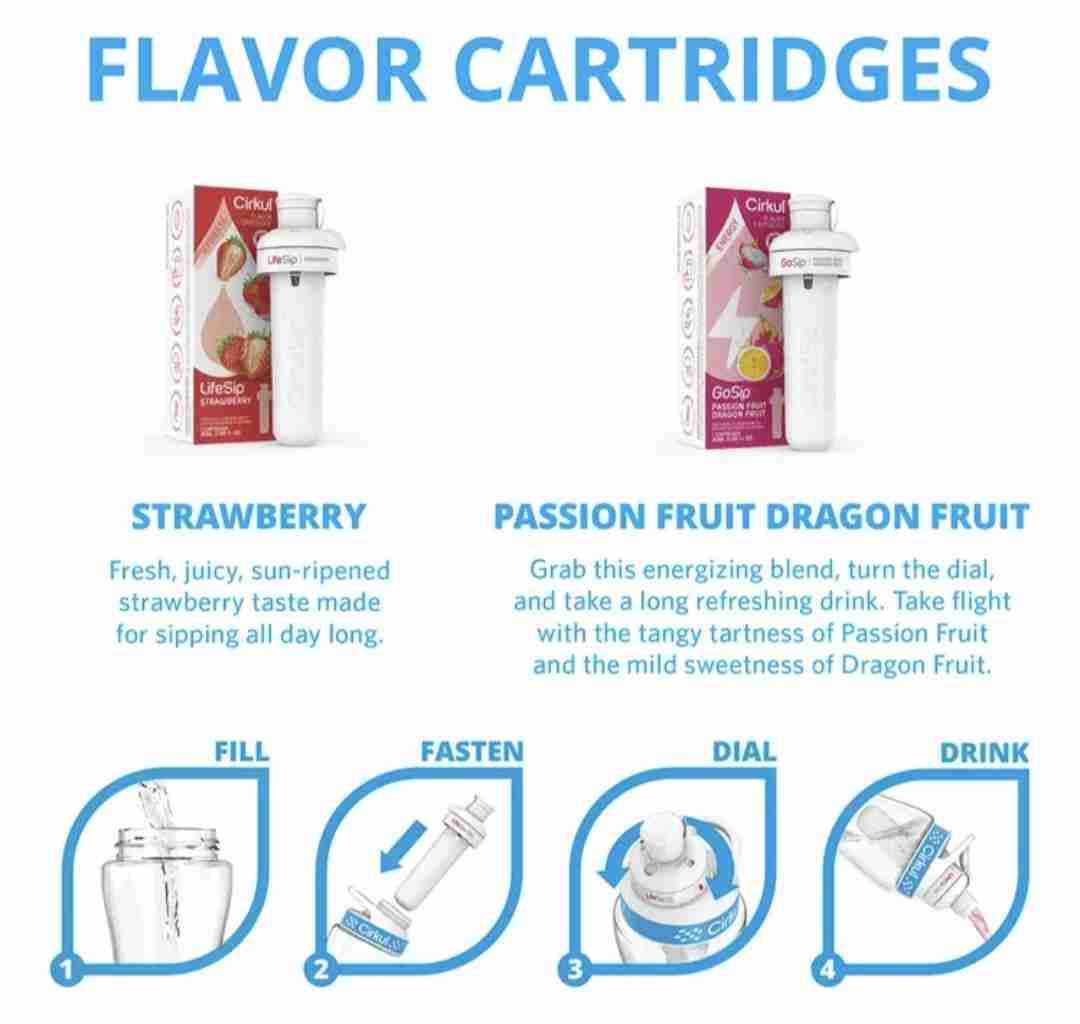 Botella Cirkul color rosa - miniatura 4