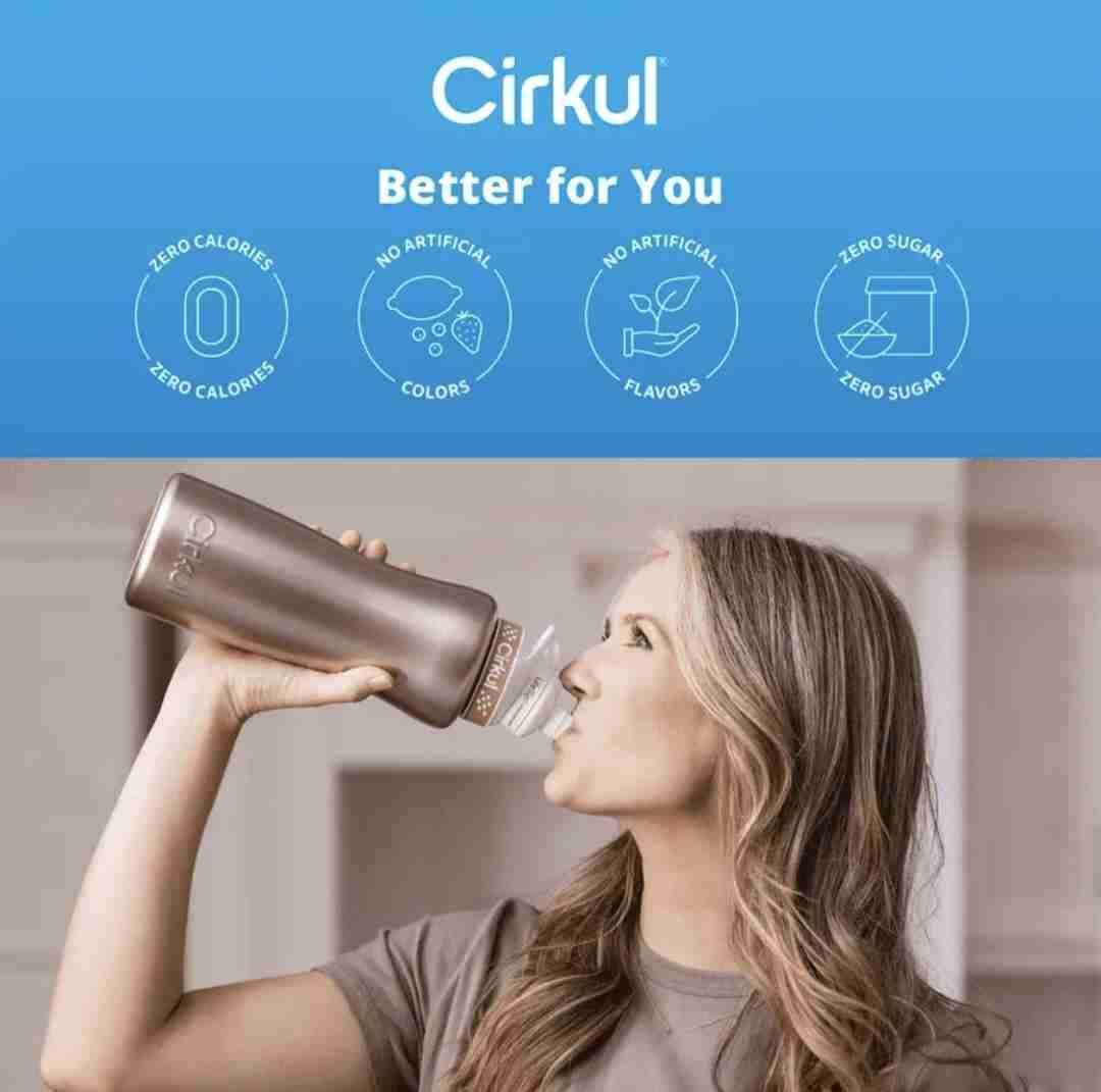 Botella Cirkul color rosa - miniatura 5