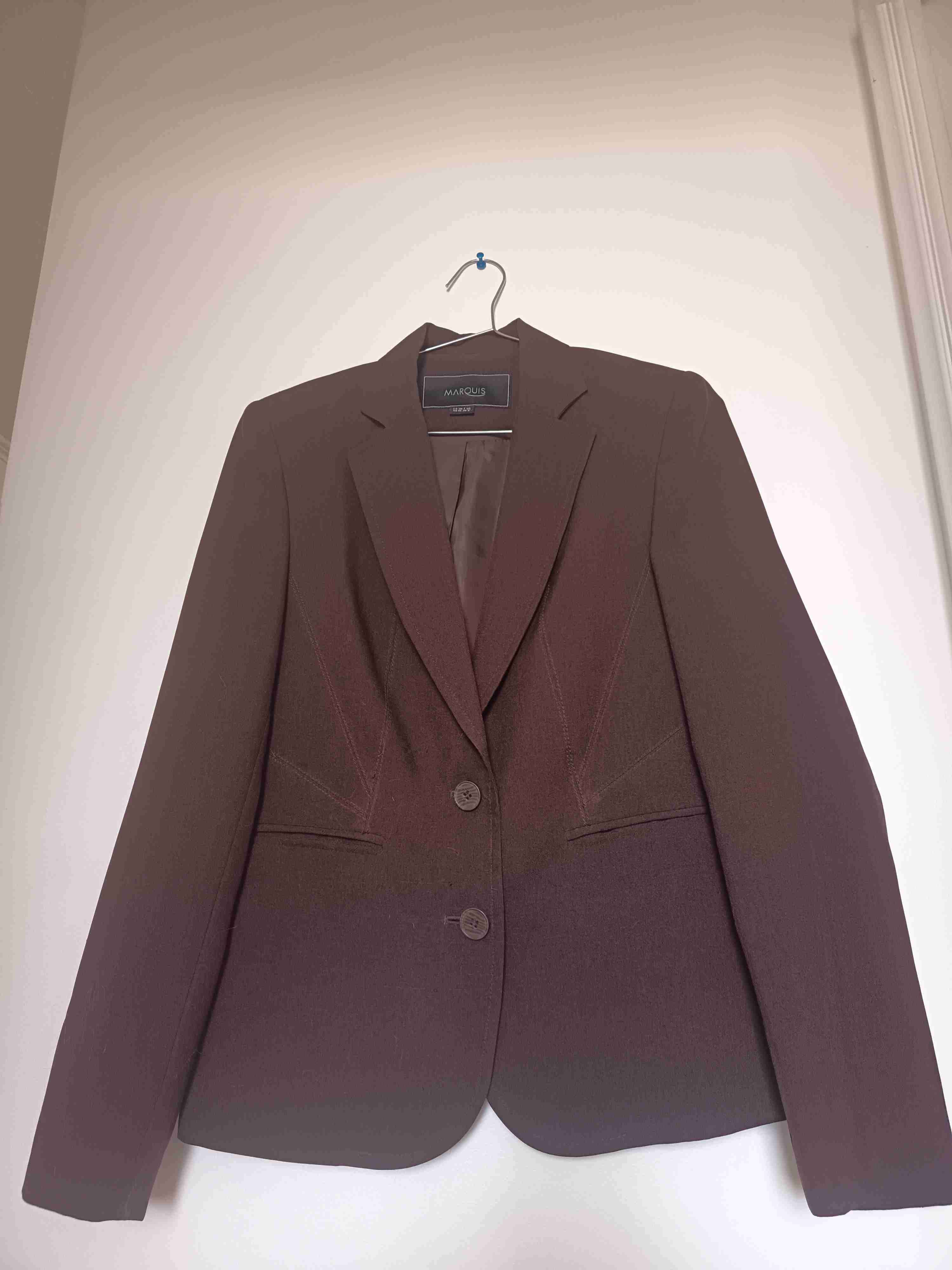 Blazer marrón para mujer - miniatura 1