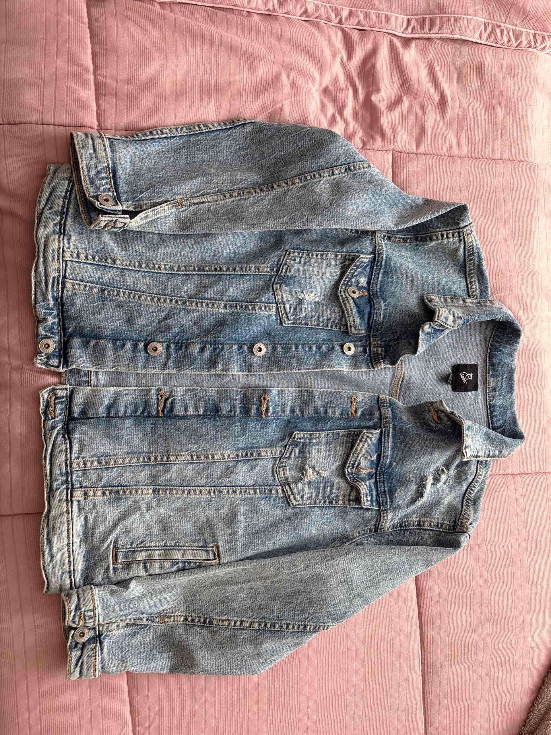 Chaqueta de mezclilla azul - miniatura 1