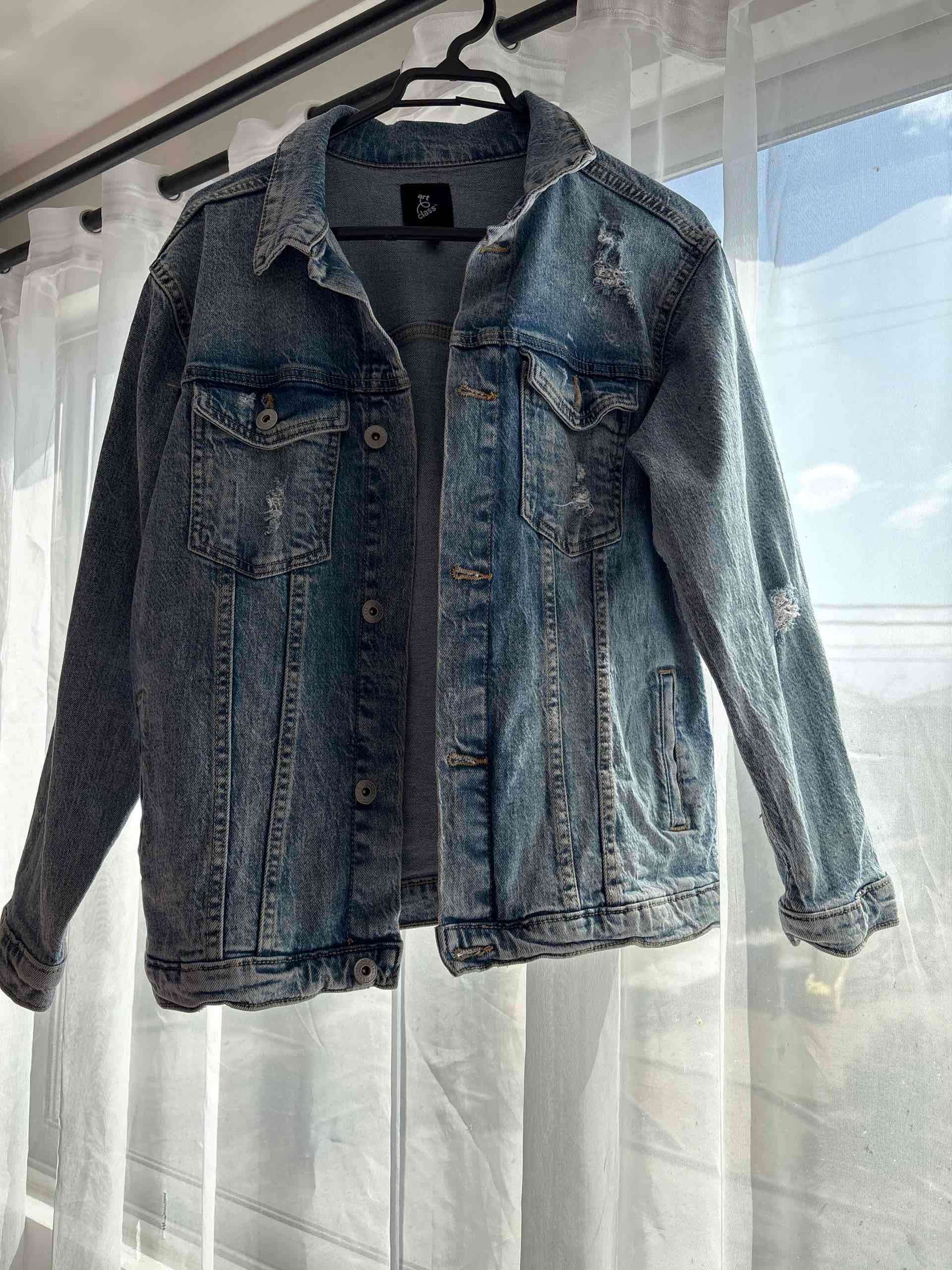 Chaqueta de mezclilla azul - miniatura 3