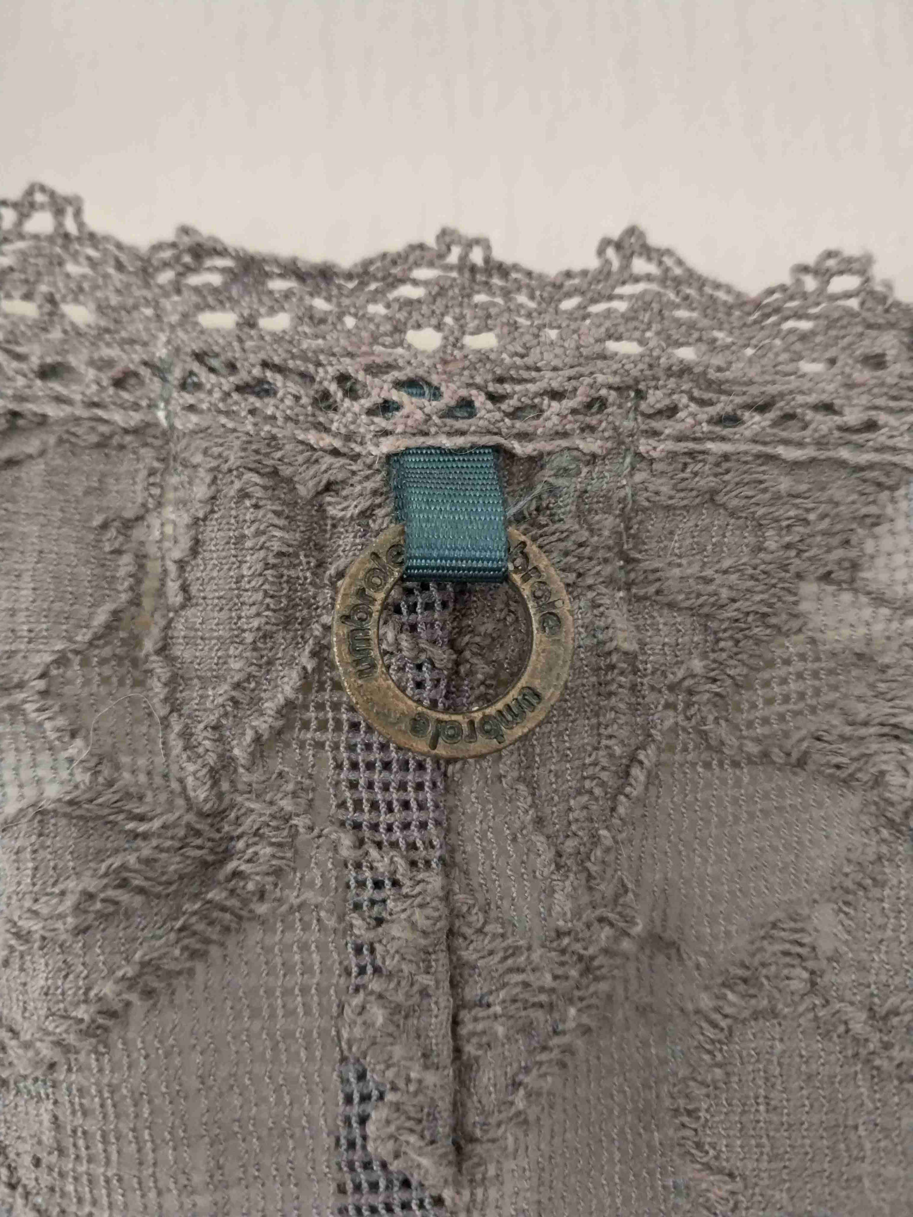 Blusa Umbrale de encaje gris - miniatura 4