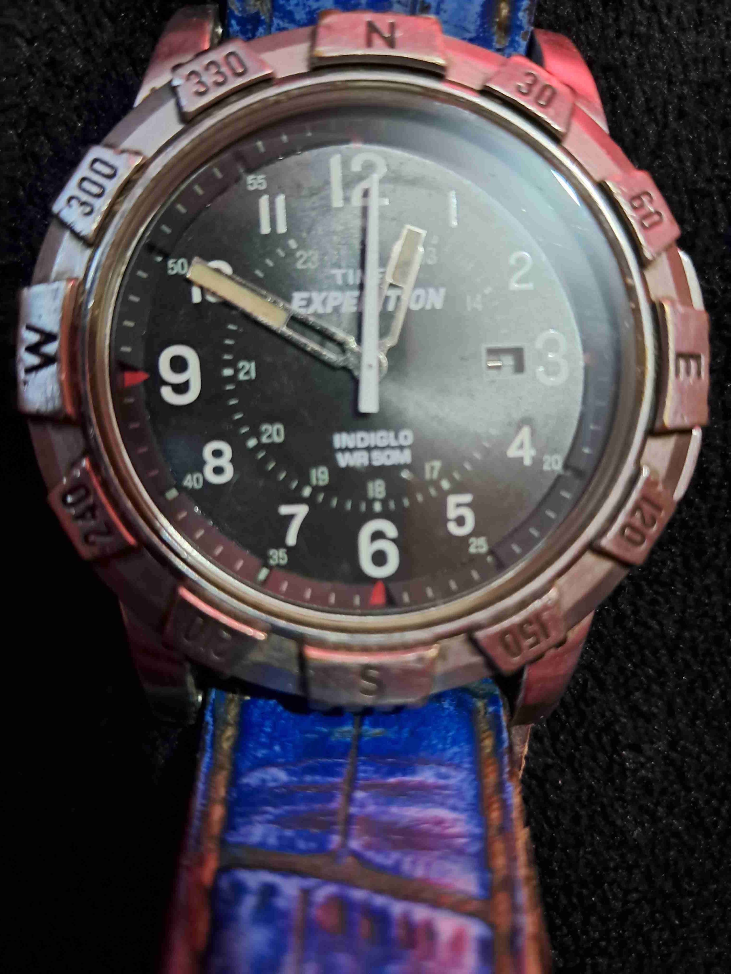 Reloj Timex Expedition azul - miniatura 1