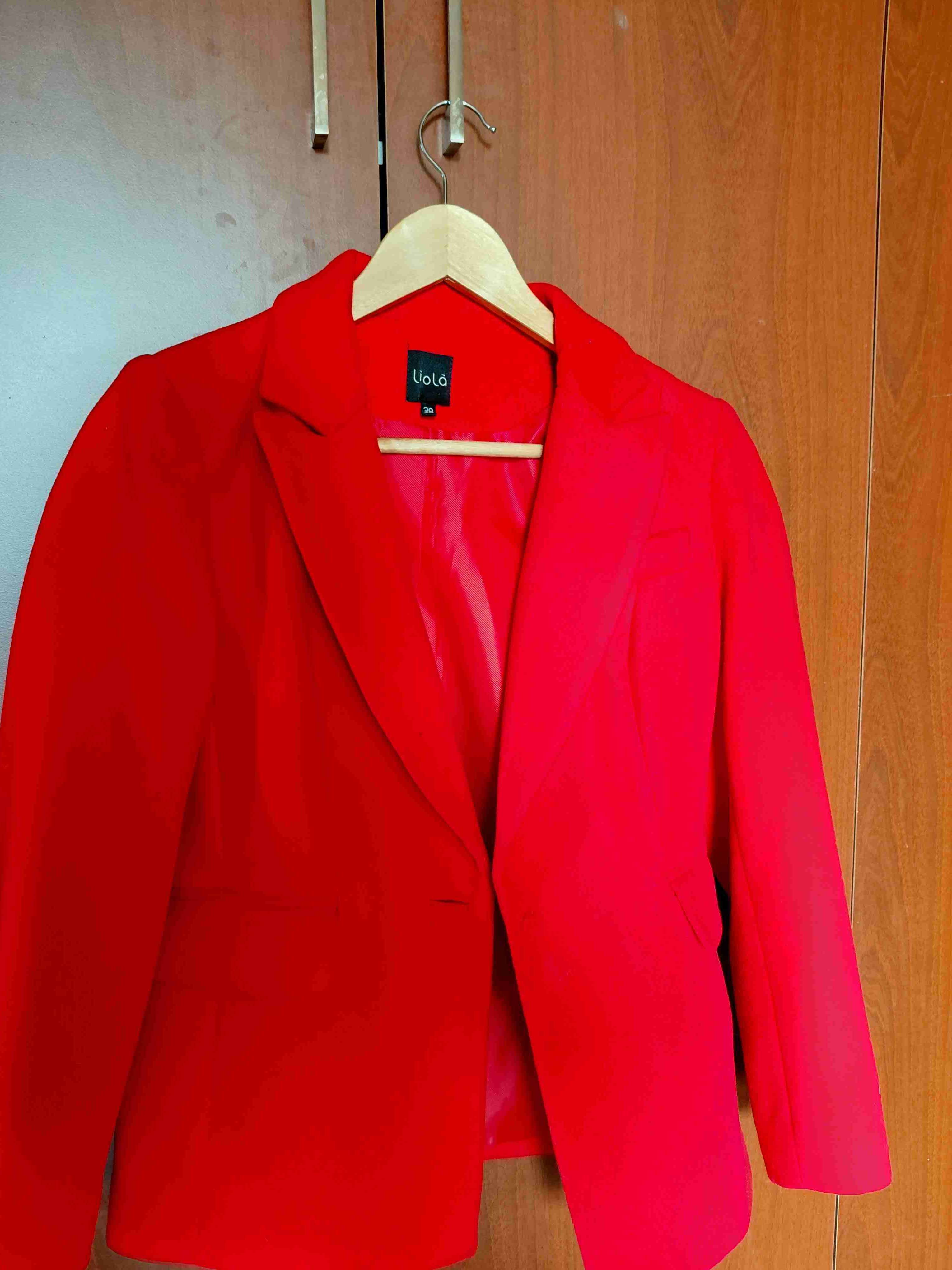 Blazer rojo elegante