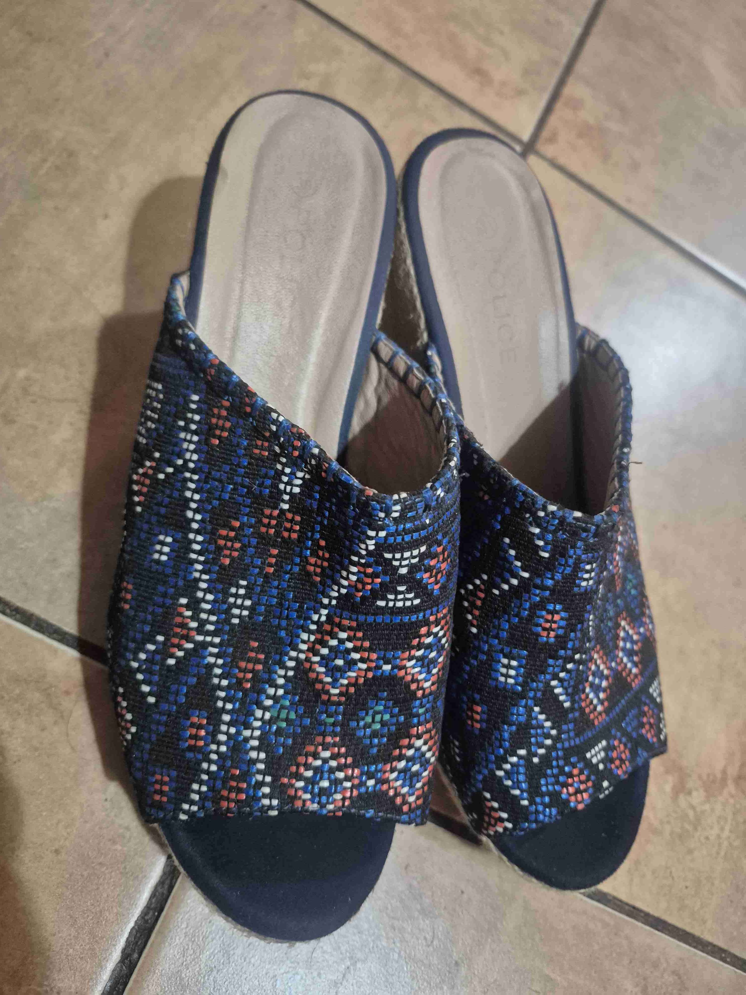 Sandalia/ tipo Mule, de plataforma. - miniatura 1