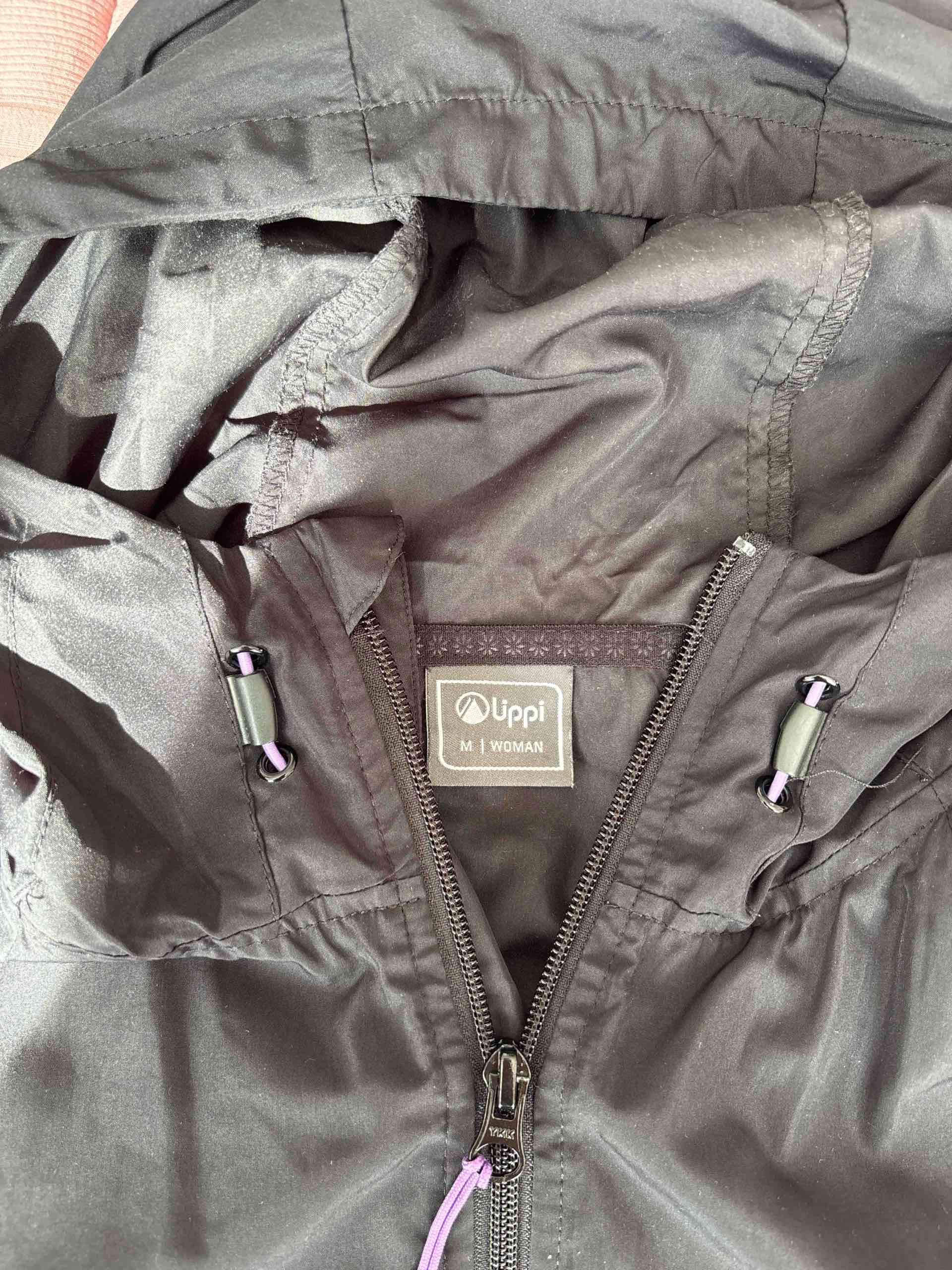 Corta viento  negra Lippi modelo pakaré - miniatura 2