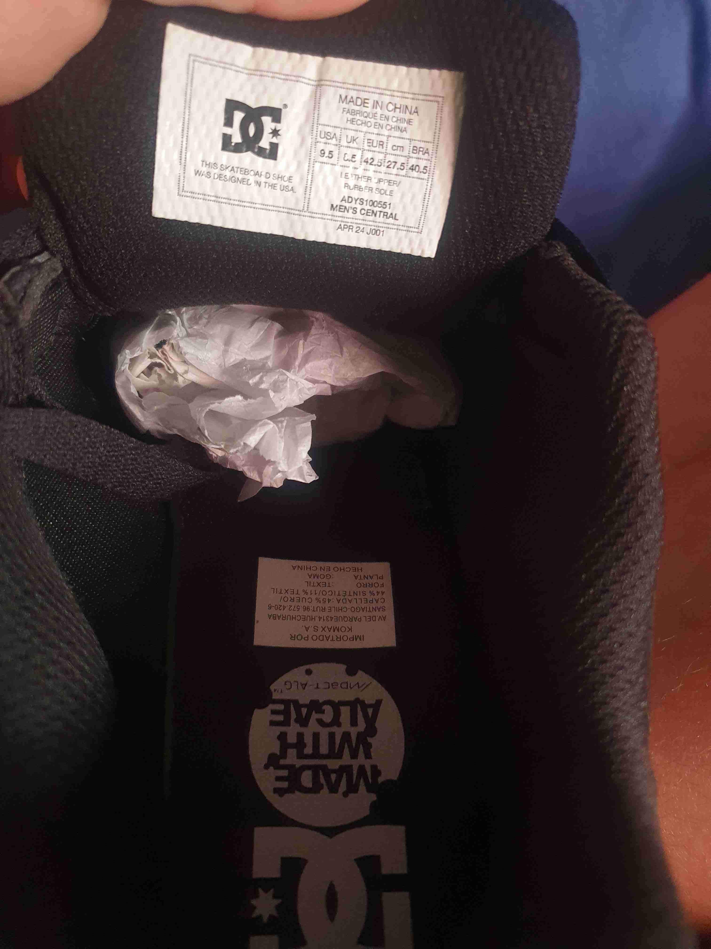 Zapatillas DC Central talla 42.5 - miniatura 2