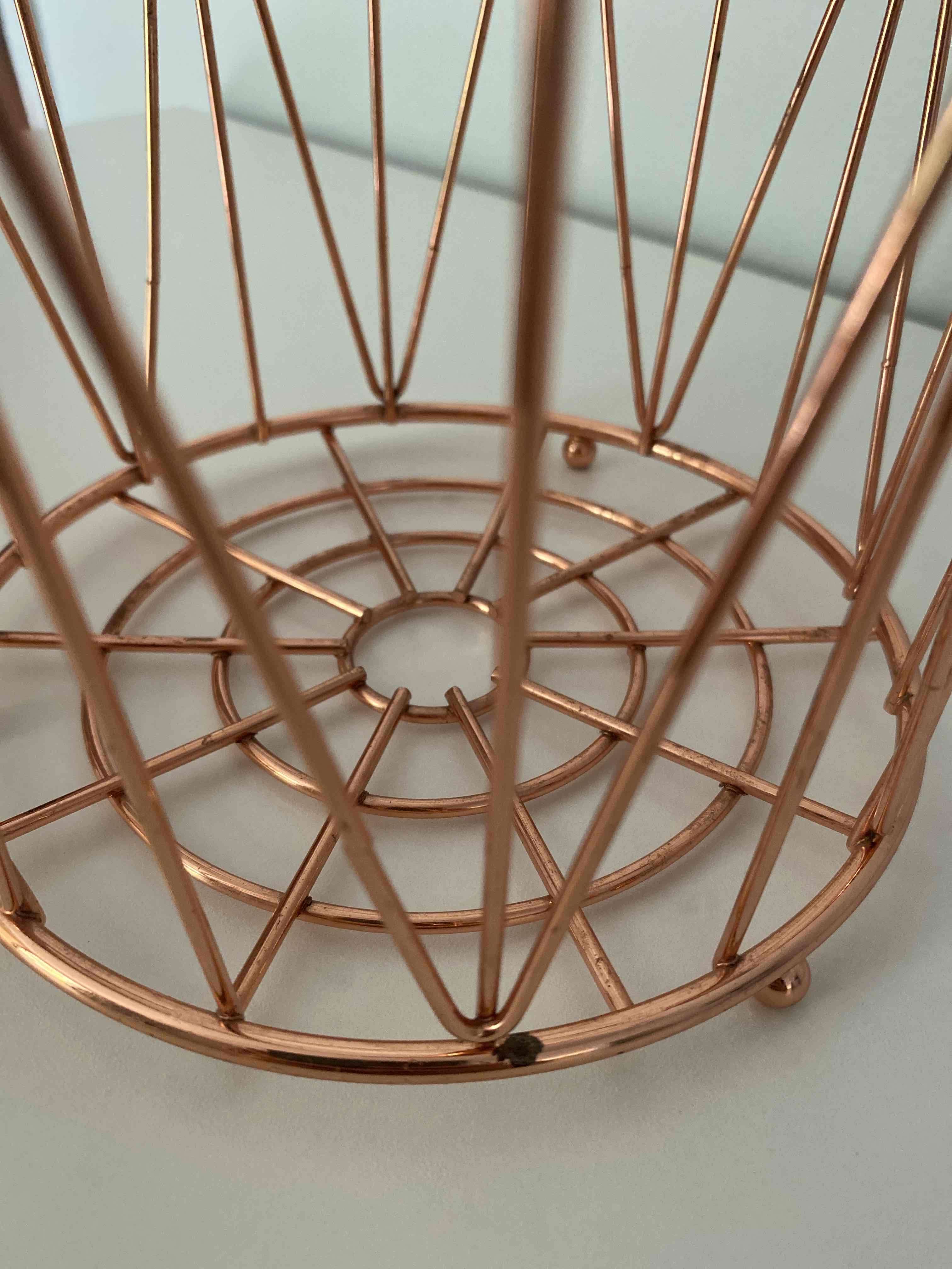 Papelero metálico Rose Gold - miniatura 4