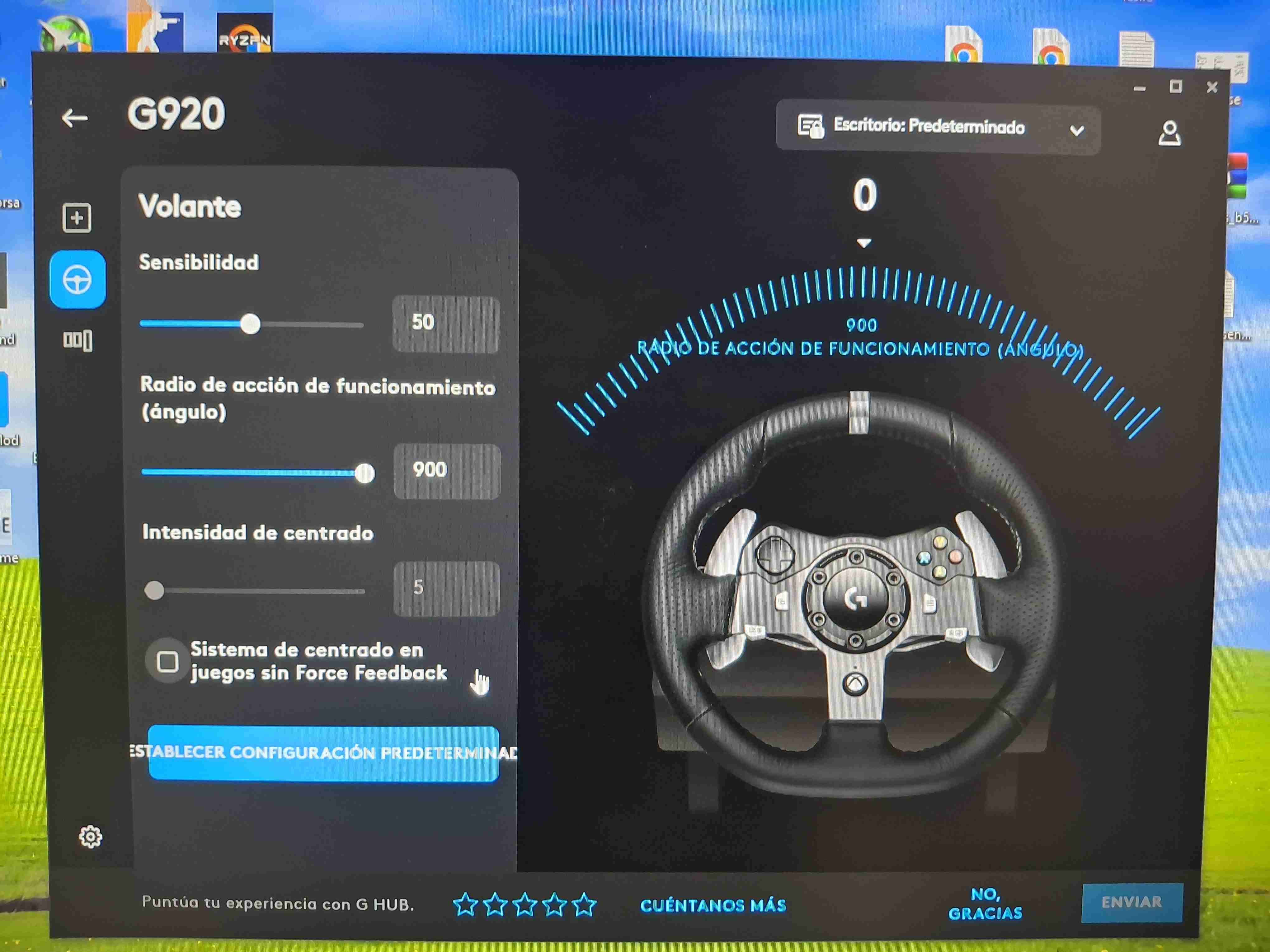 Volante Logitech g920 xbox/pc - miniatura 5