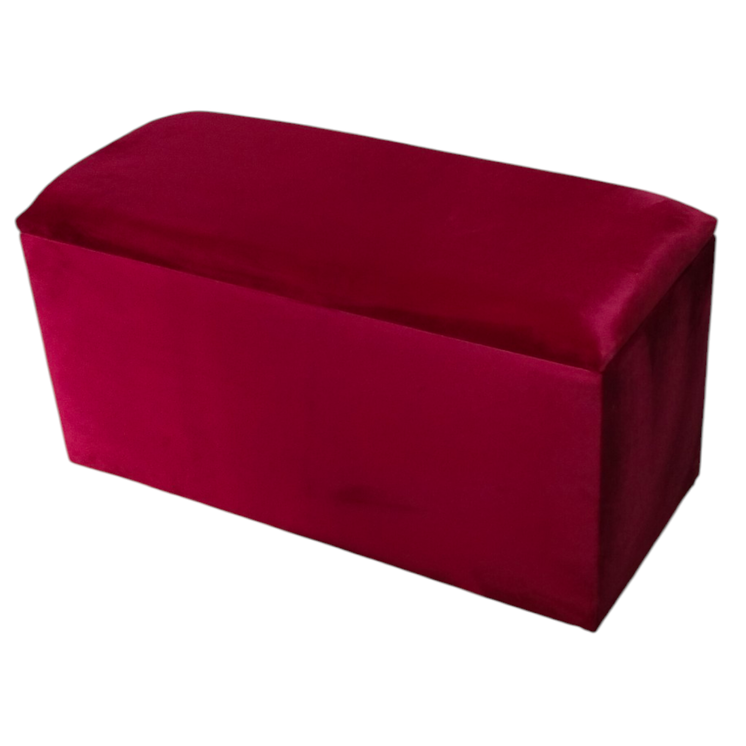 Baúl banqueta almacenaje  burdeos - miniatura 3