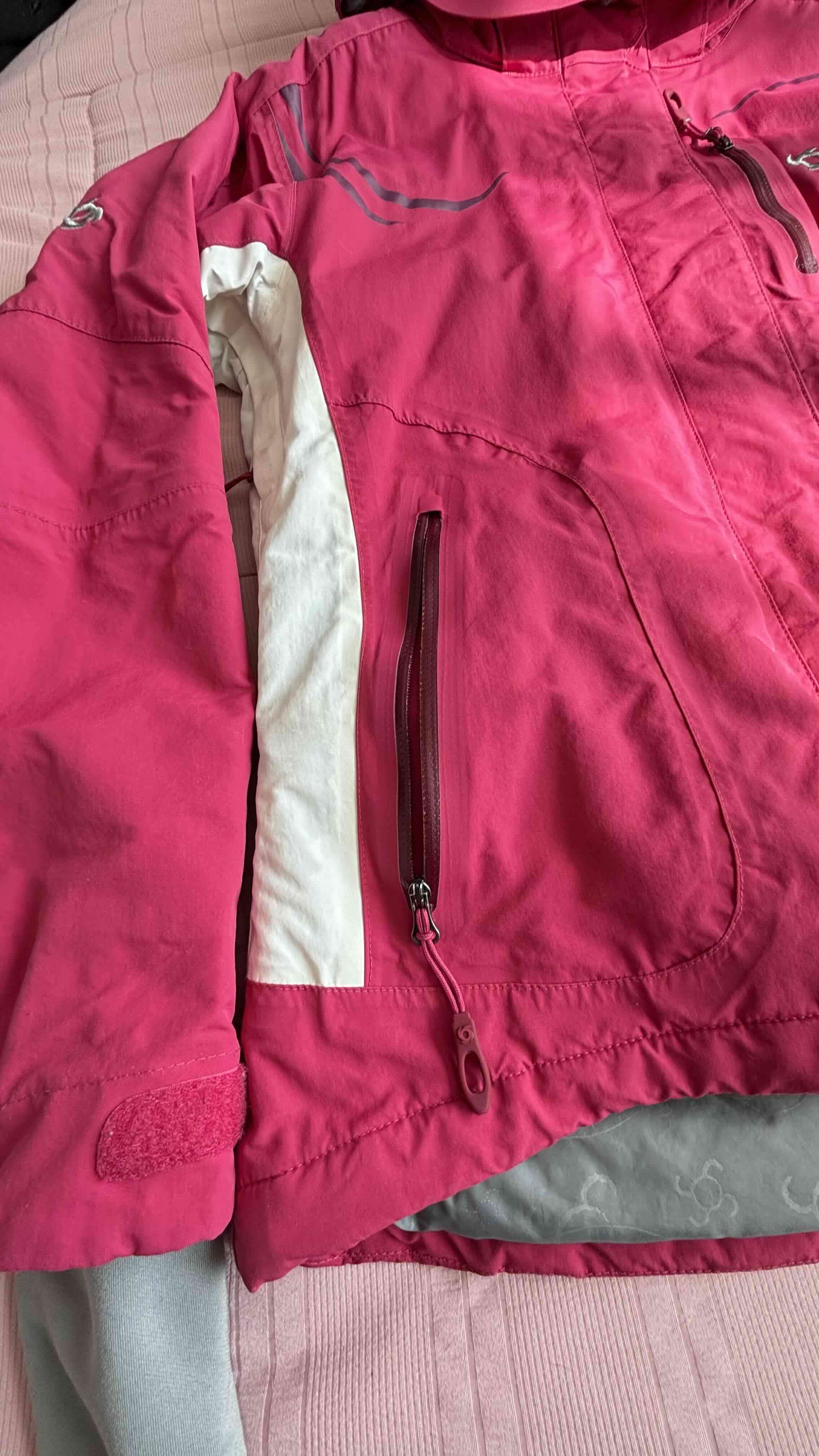 Chaqueta DOITE impermeable fucsia - miniatura 2