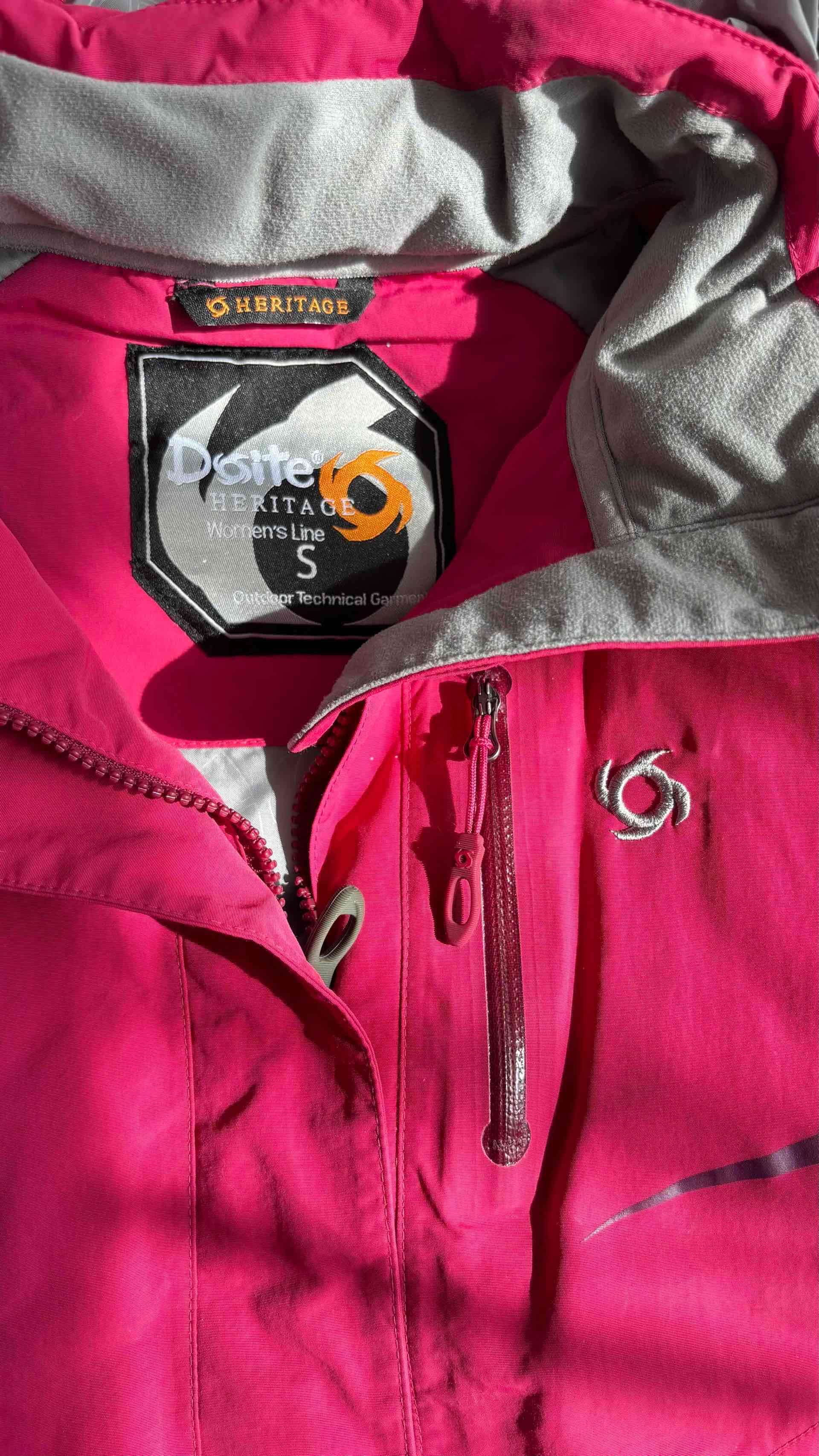 Chaqueta DOITE impermeable fucsia - miniatura 3