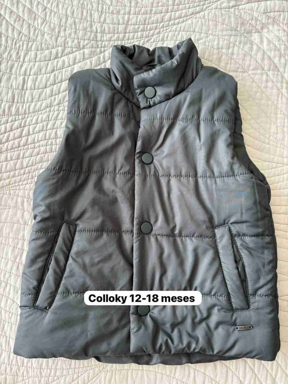 Chaleco sin mangas Colloky gris