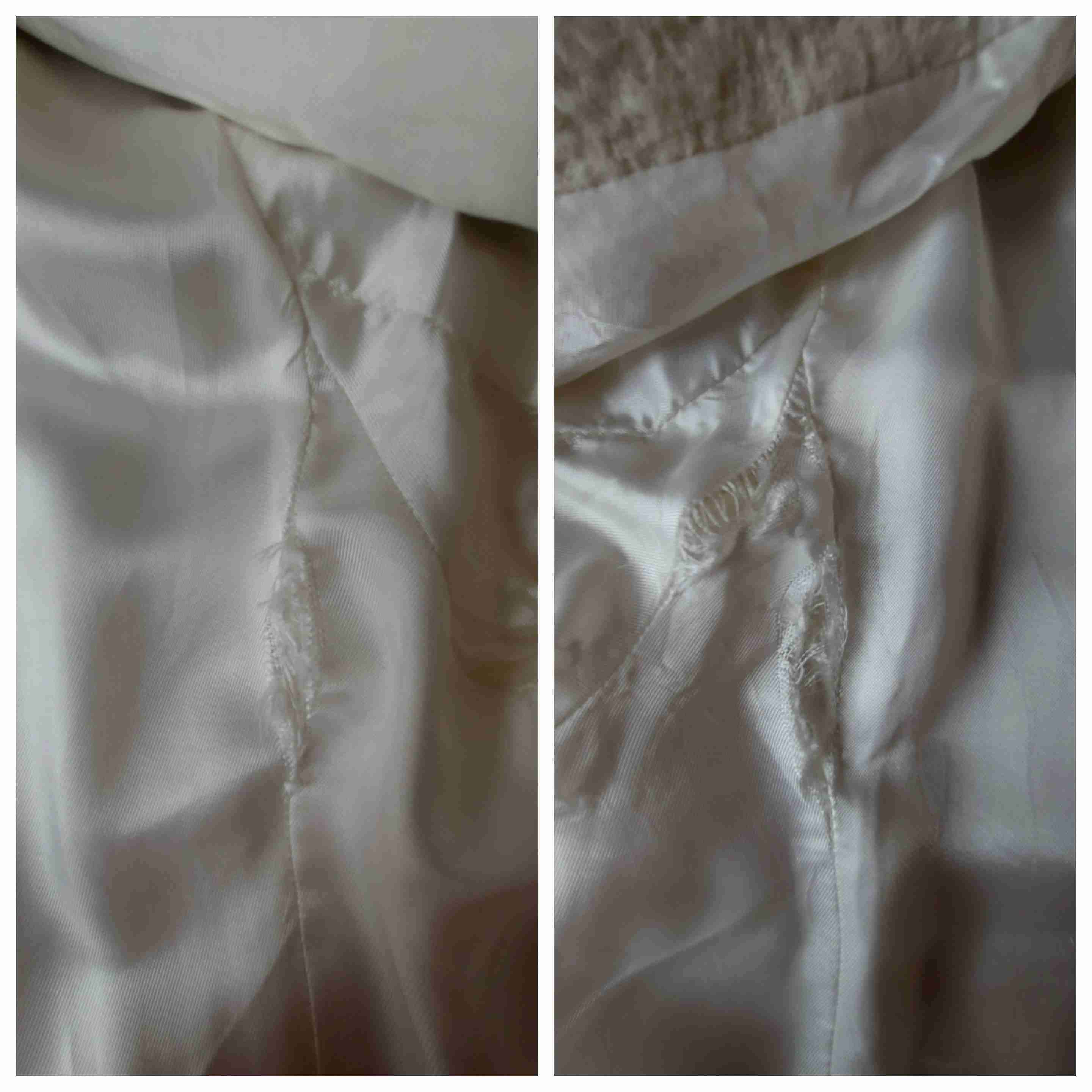 Abrigo blanco invierno de mujer, ZARA - miniatura 6