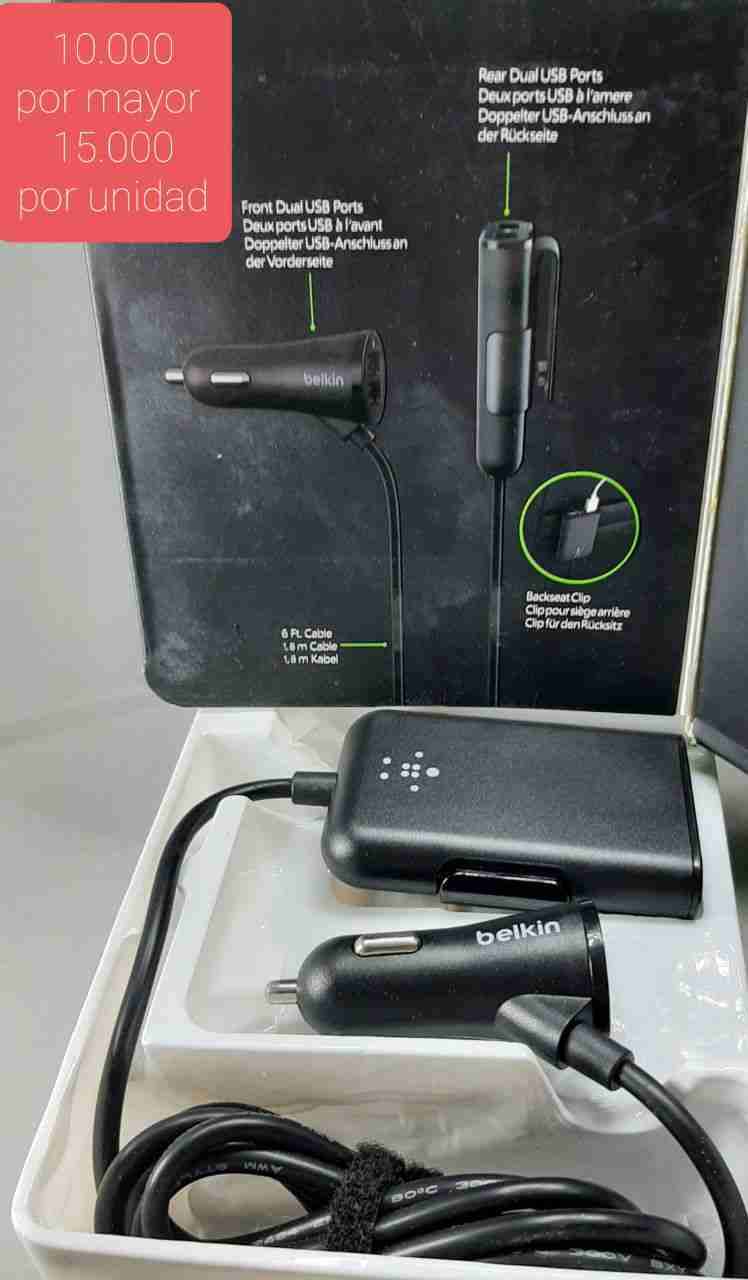 Cargador de auto Belkin USB - miniatura 2