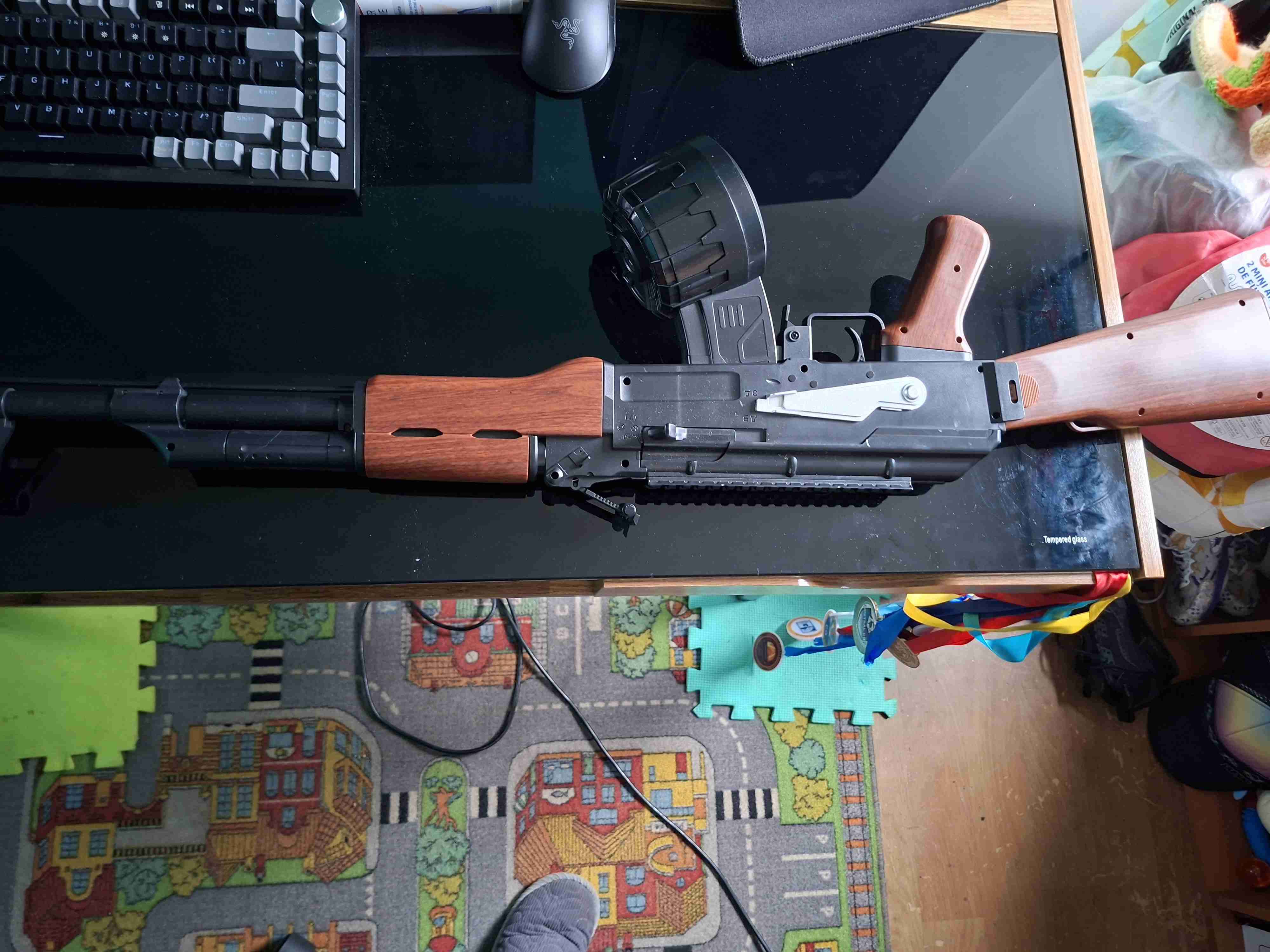 Réplica de rifle airsoft desmontable - miniatura 3