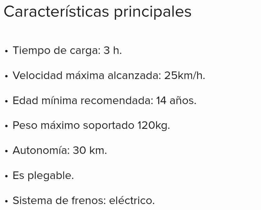 Scooter eléctrico rosa y negro - miniatura 2
