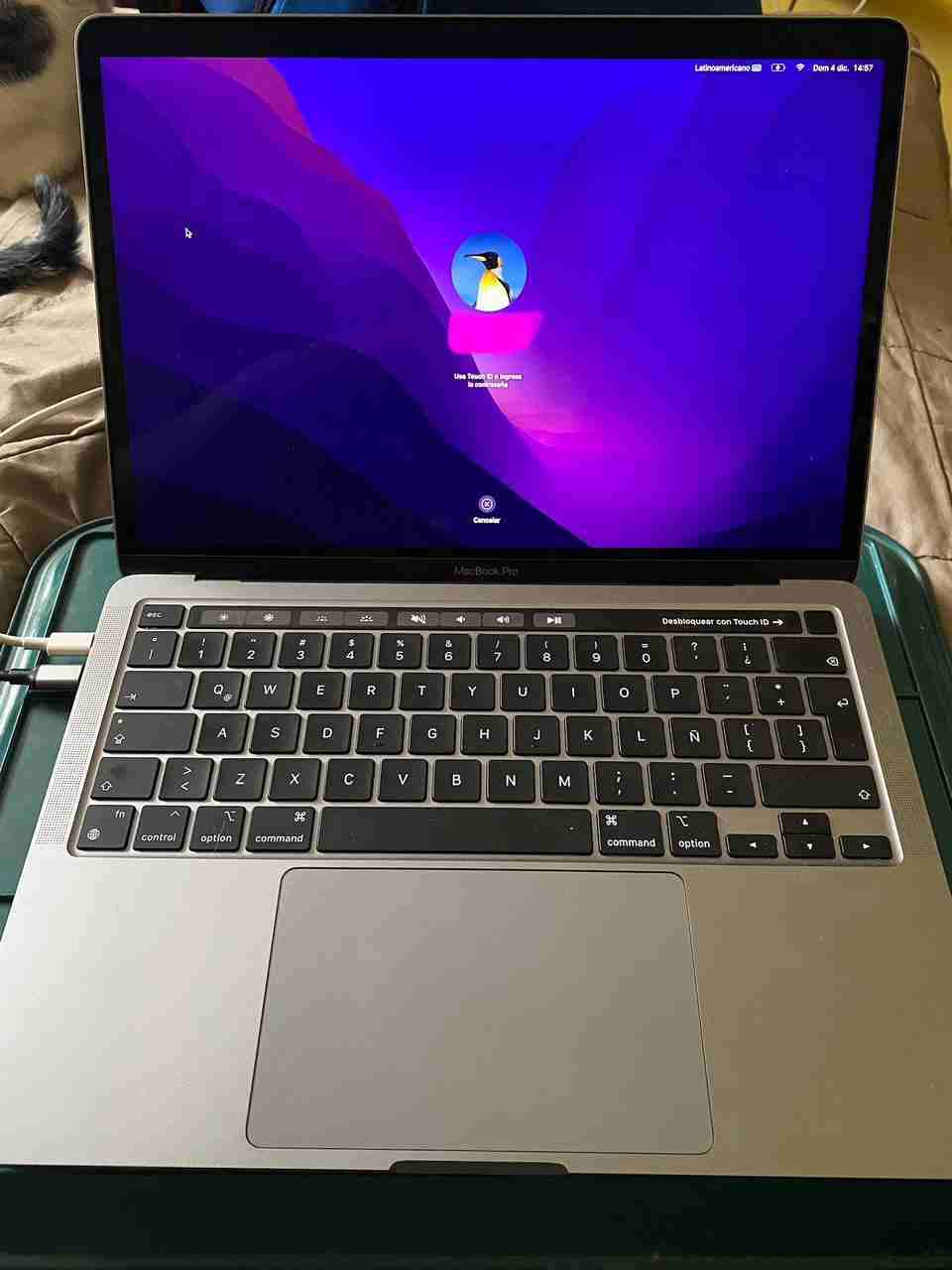 Laptop Apple gris oscuro - miniatura 3