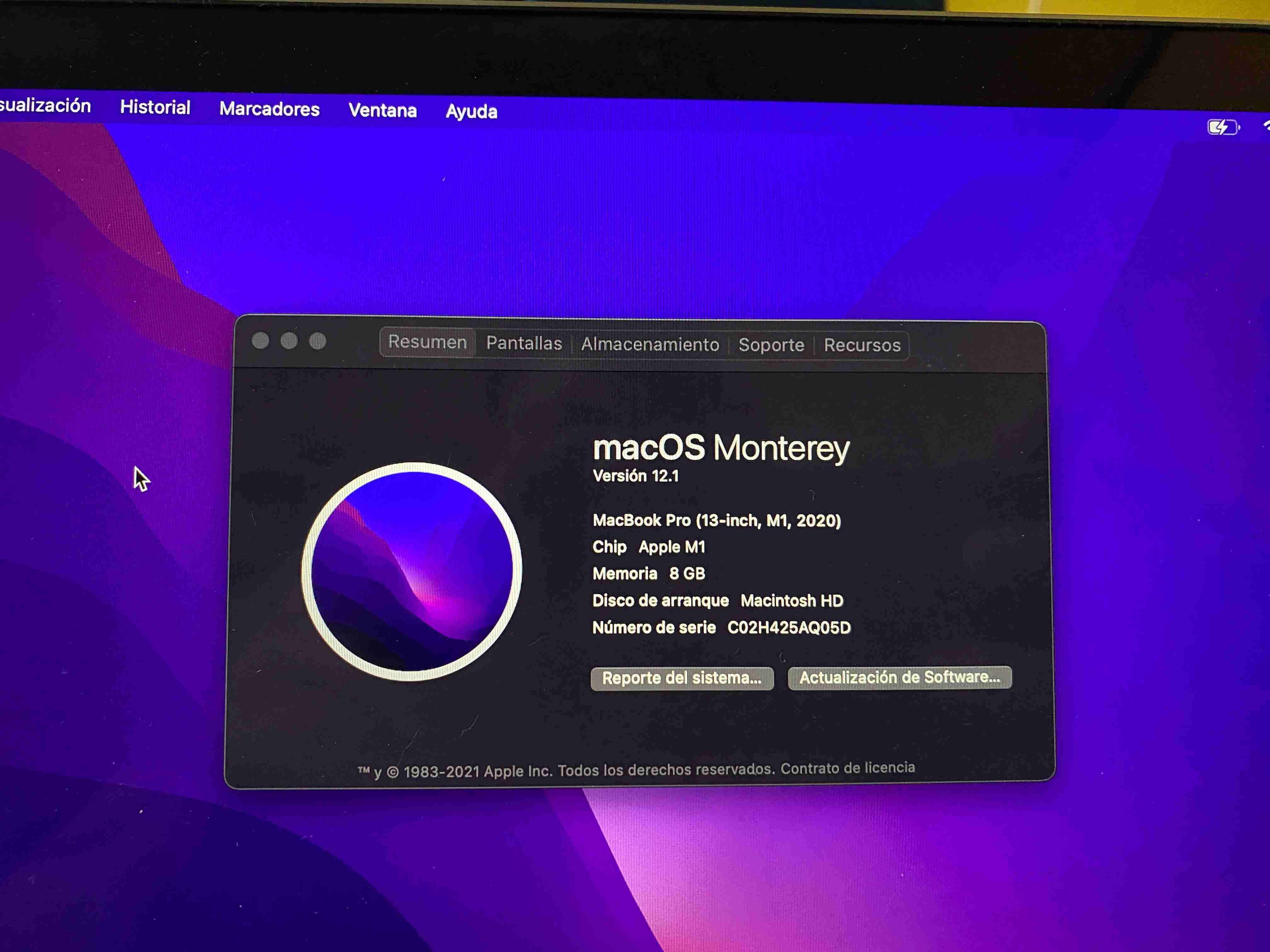 Laptop Apple gris oscuro - miniatura 5