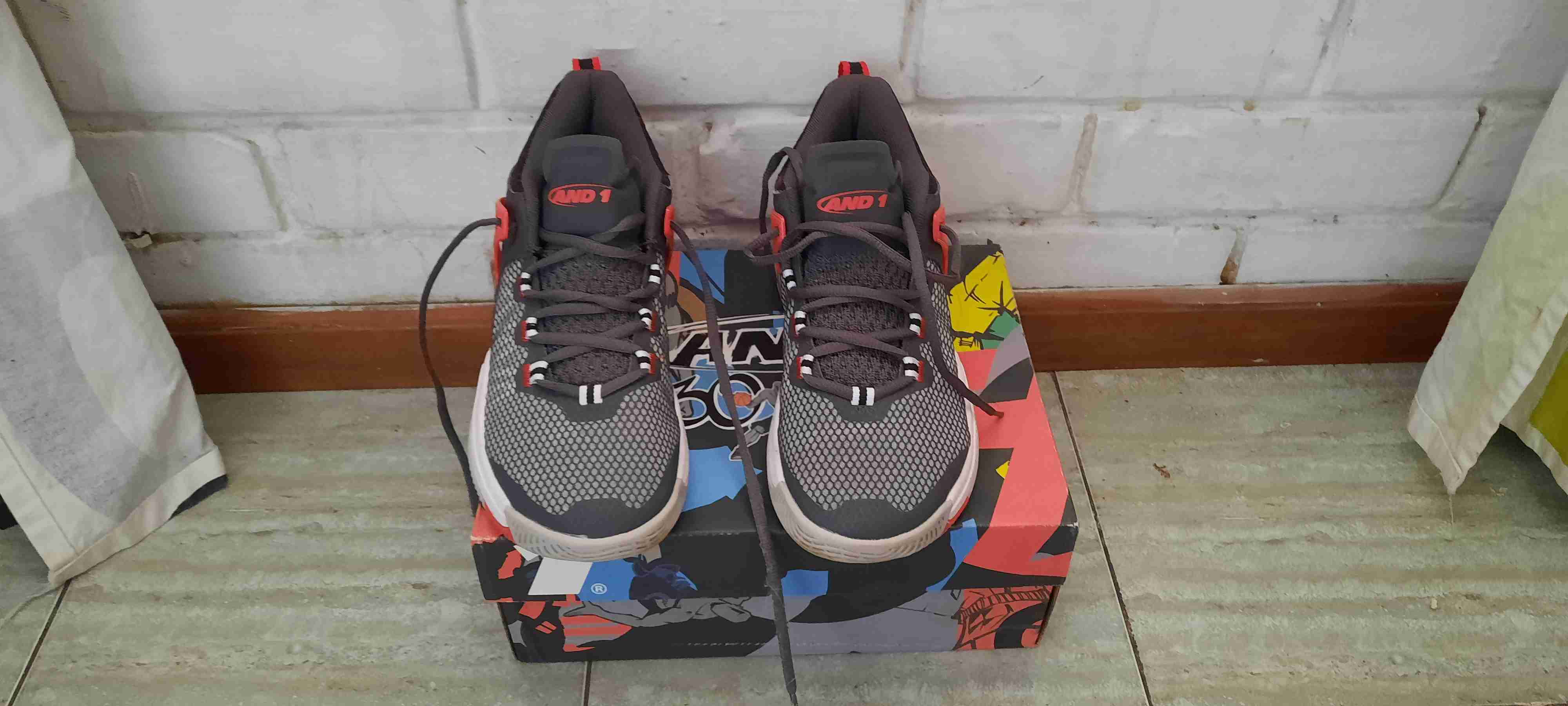 Zapatillas deportivas grises AND1 turnaround - miniatura 1