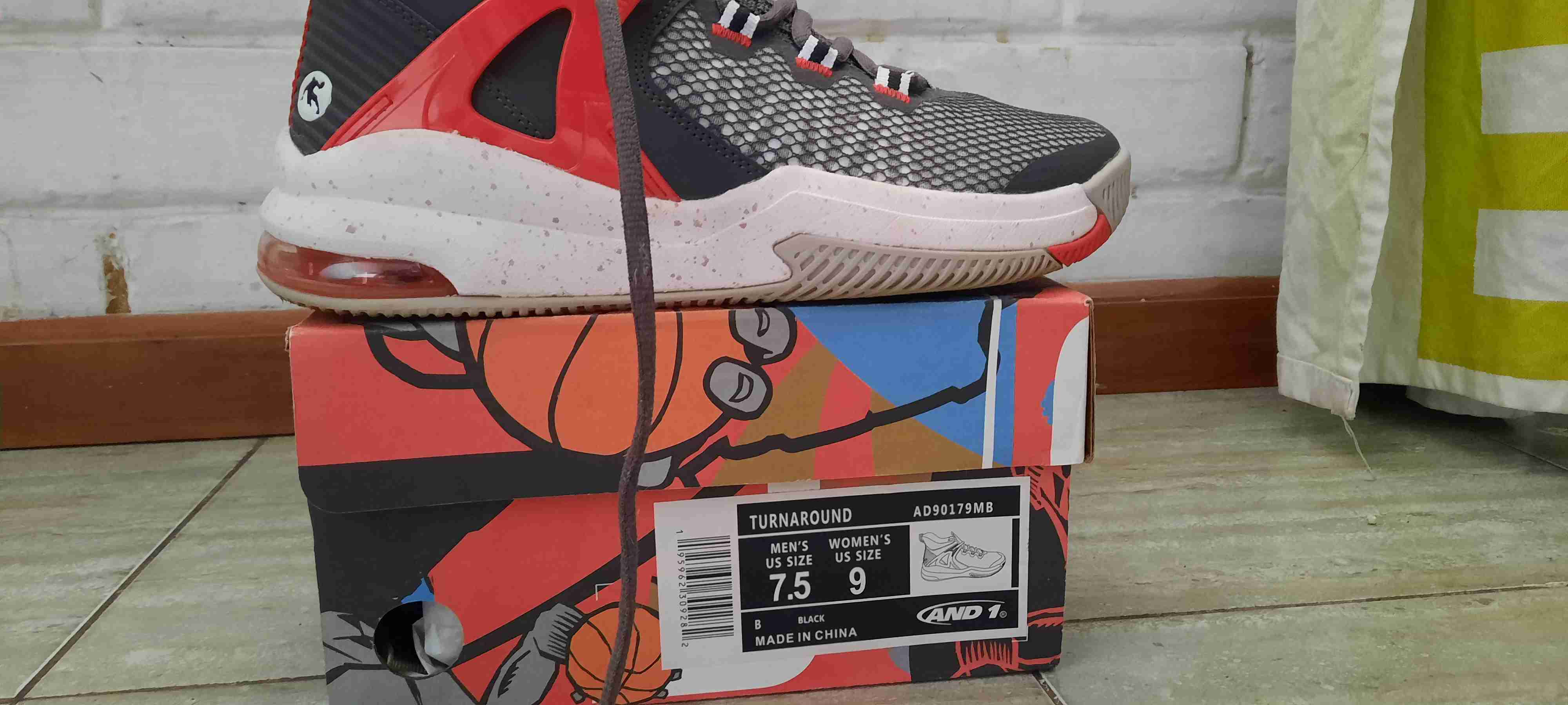 Zapatillas deportivas grises AND1 turnaround - miniatura 3