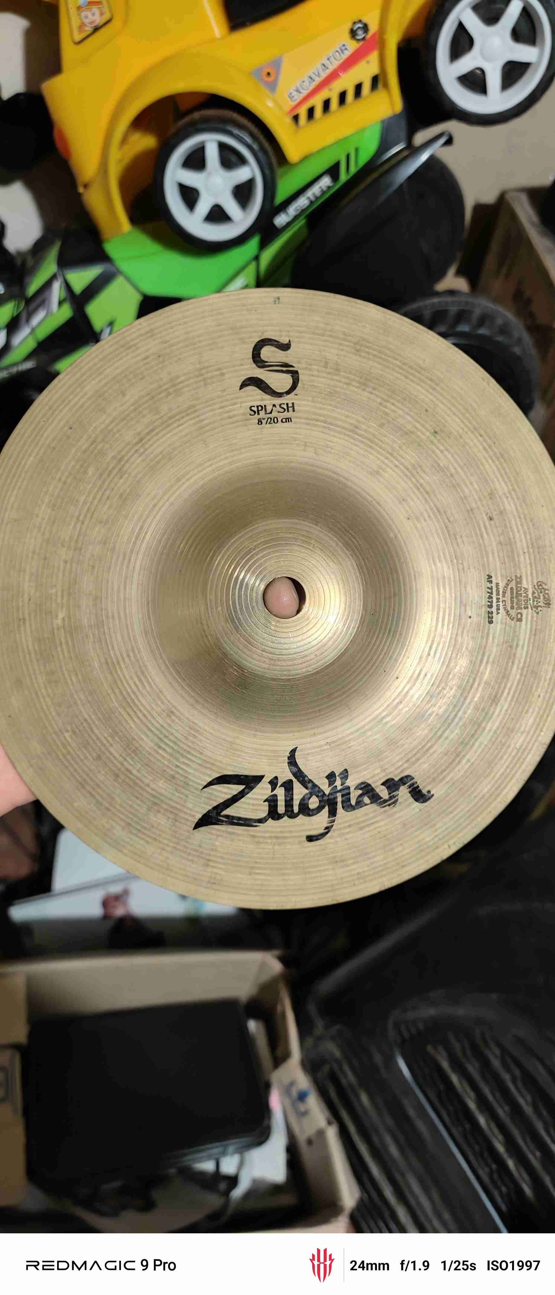 Platillo Meinl dorado para batería - miniatura 4