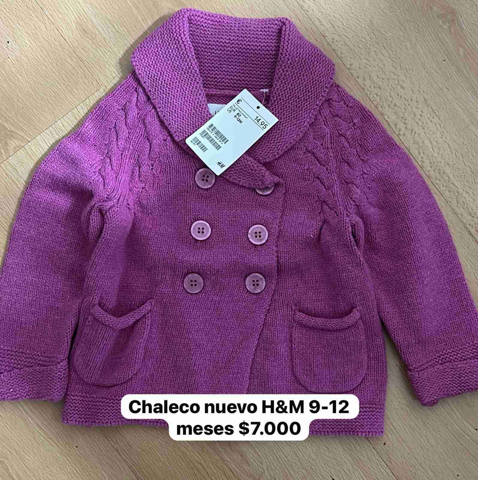 Chaleco H&M 9-12 meses