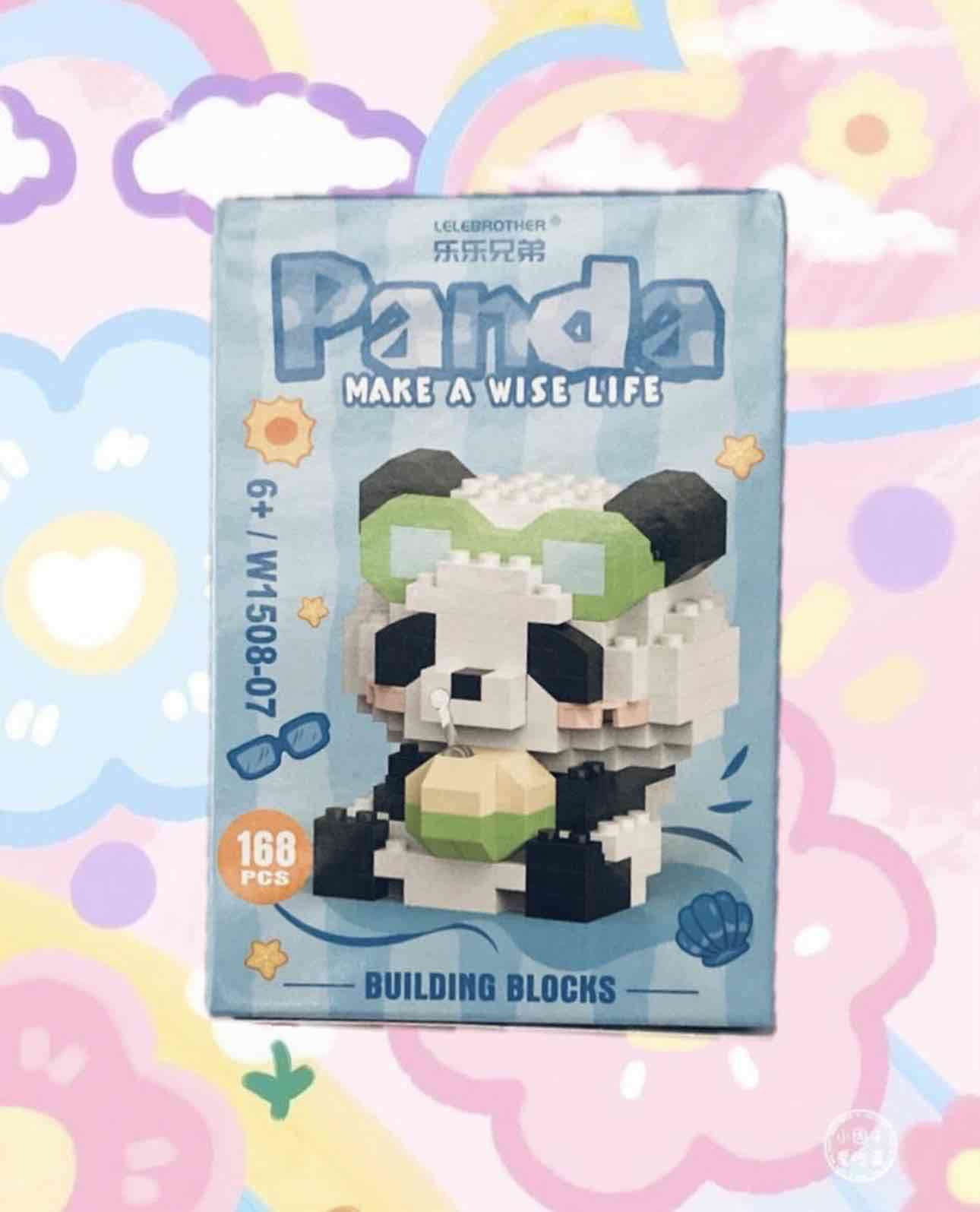 PANDA ARMABLE TIPO LEGO