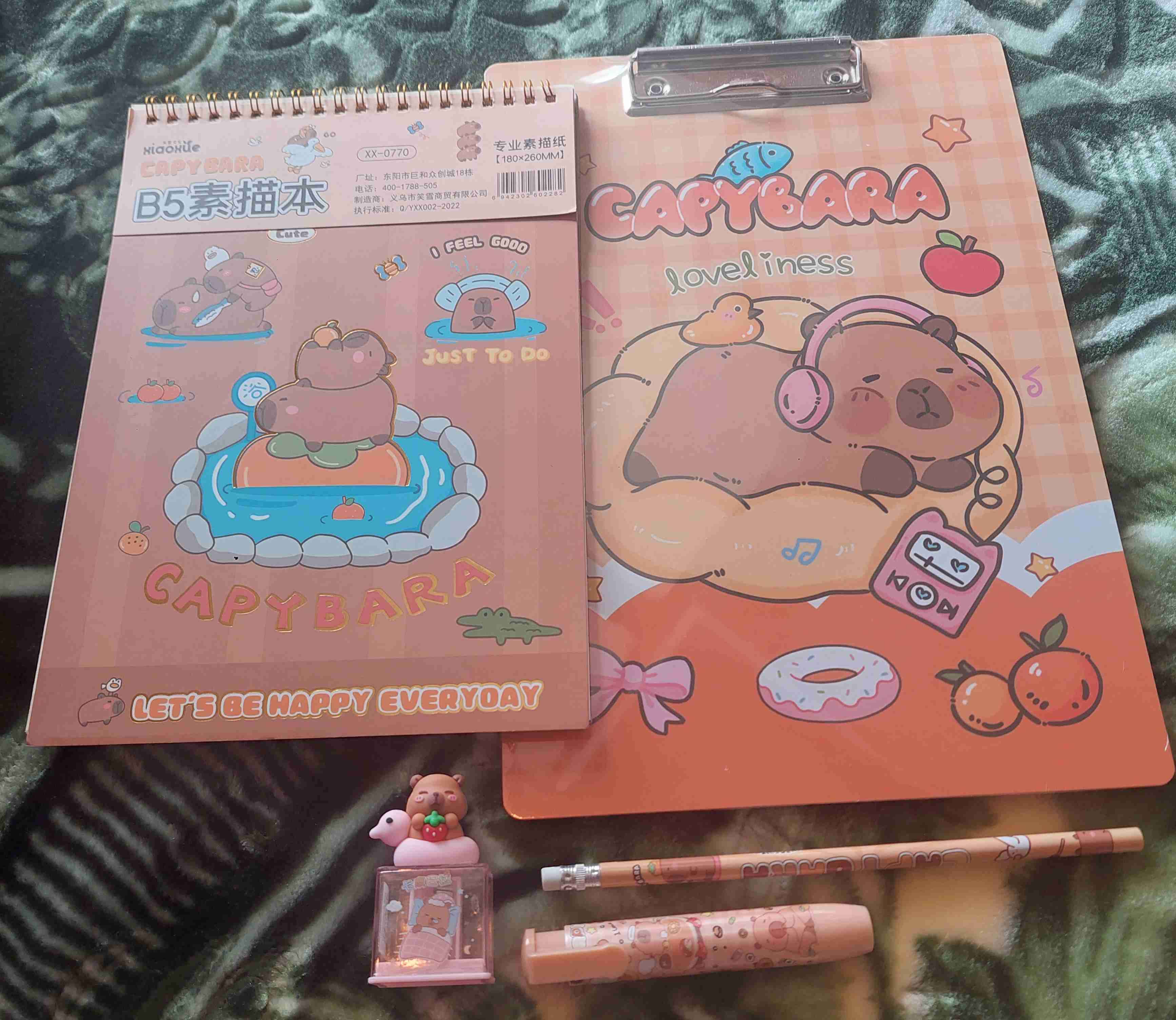 Set de papelería Capybara - miniatura 2