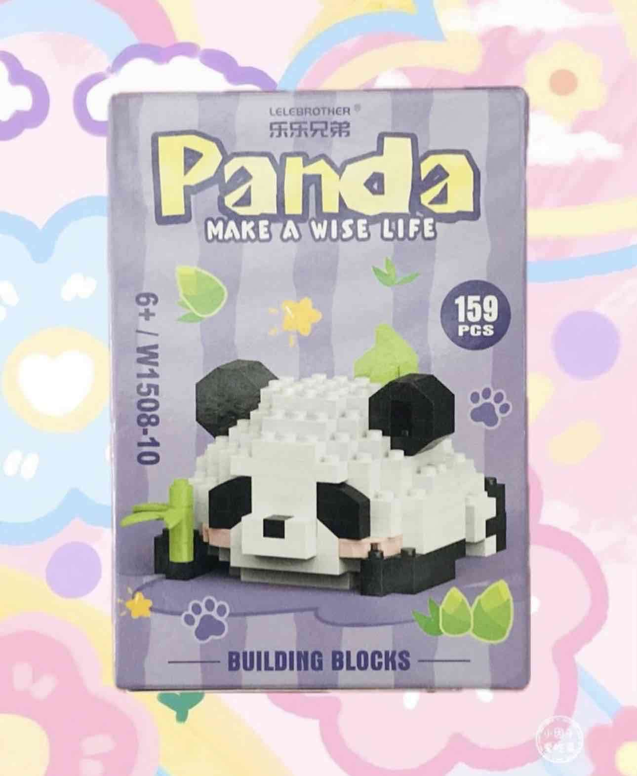 PANDA ARMABLE TIPO LEGO