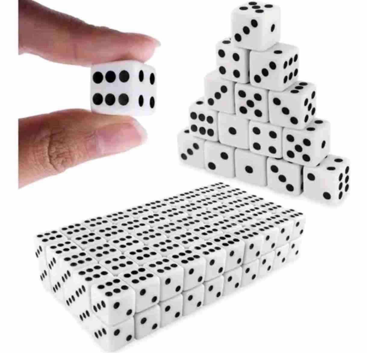 Set de 100 dados de juego - miniatura 1