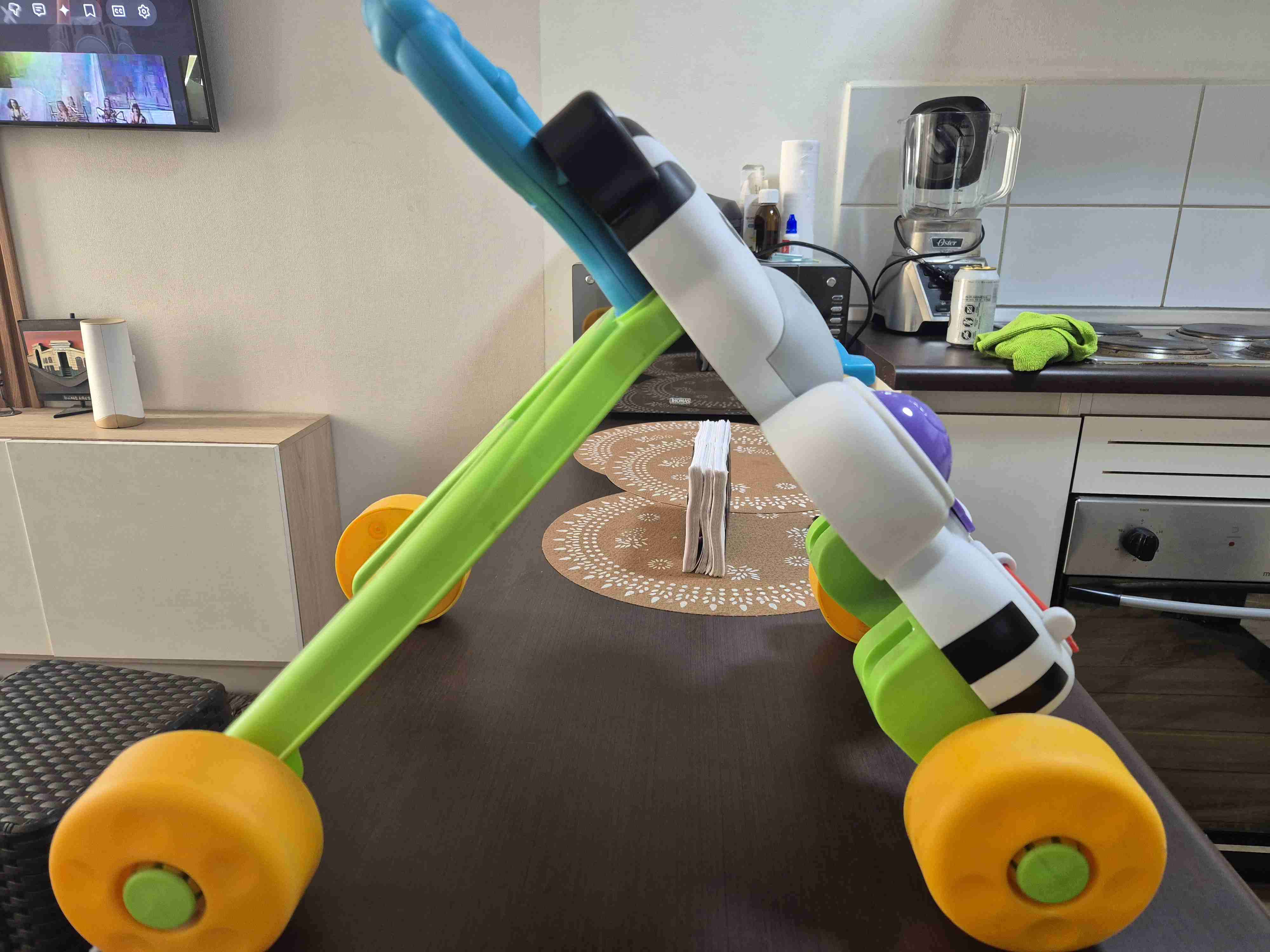 Andador infantil cebra musical - miniatura 2