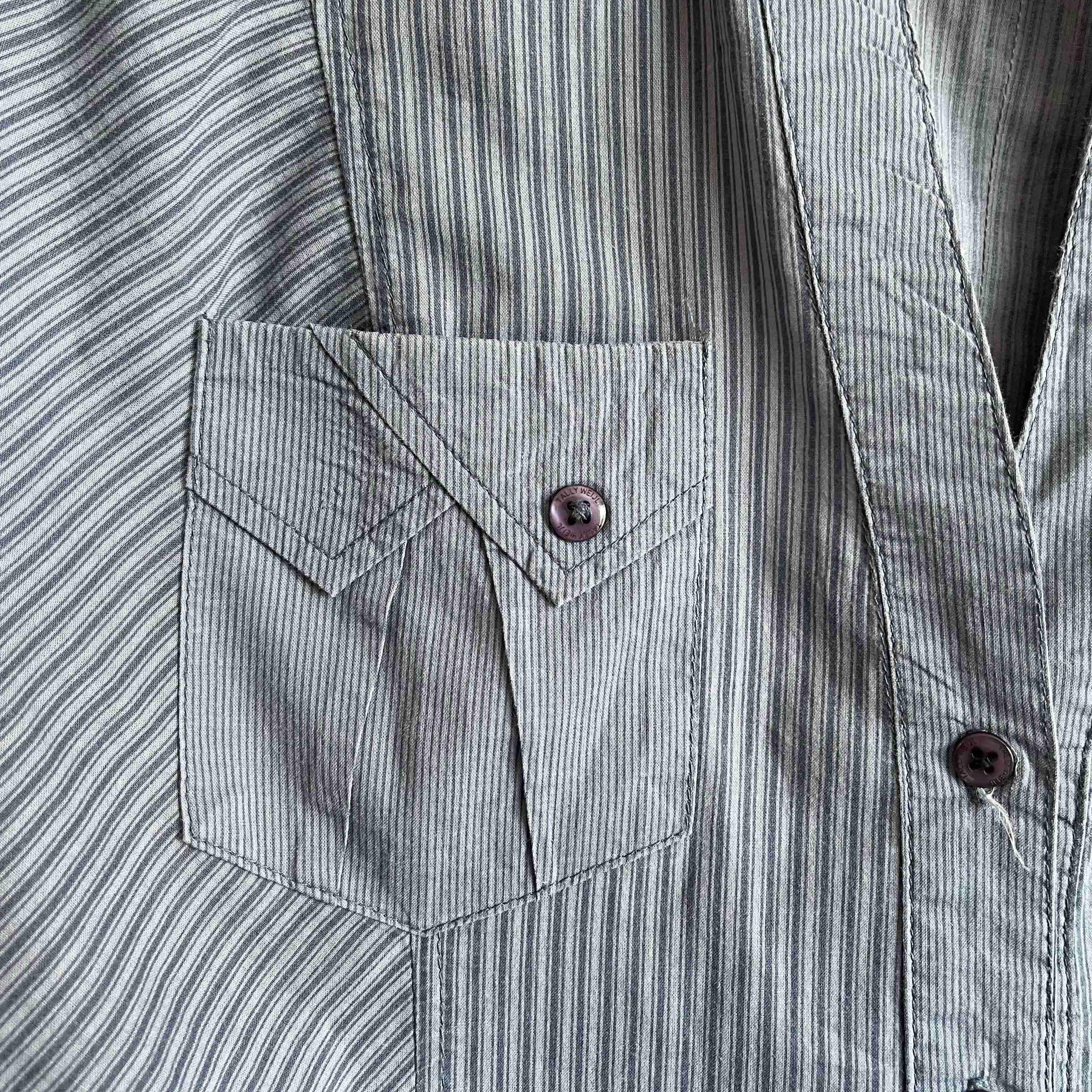 Blusa Vestido Azul Tally Weijl M - miniatura 2