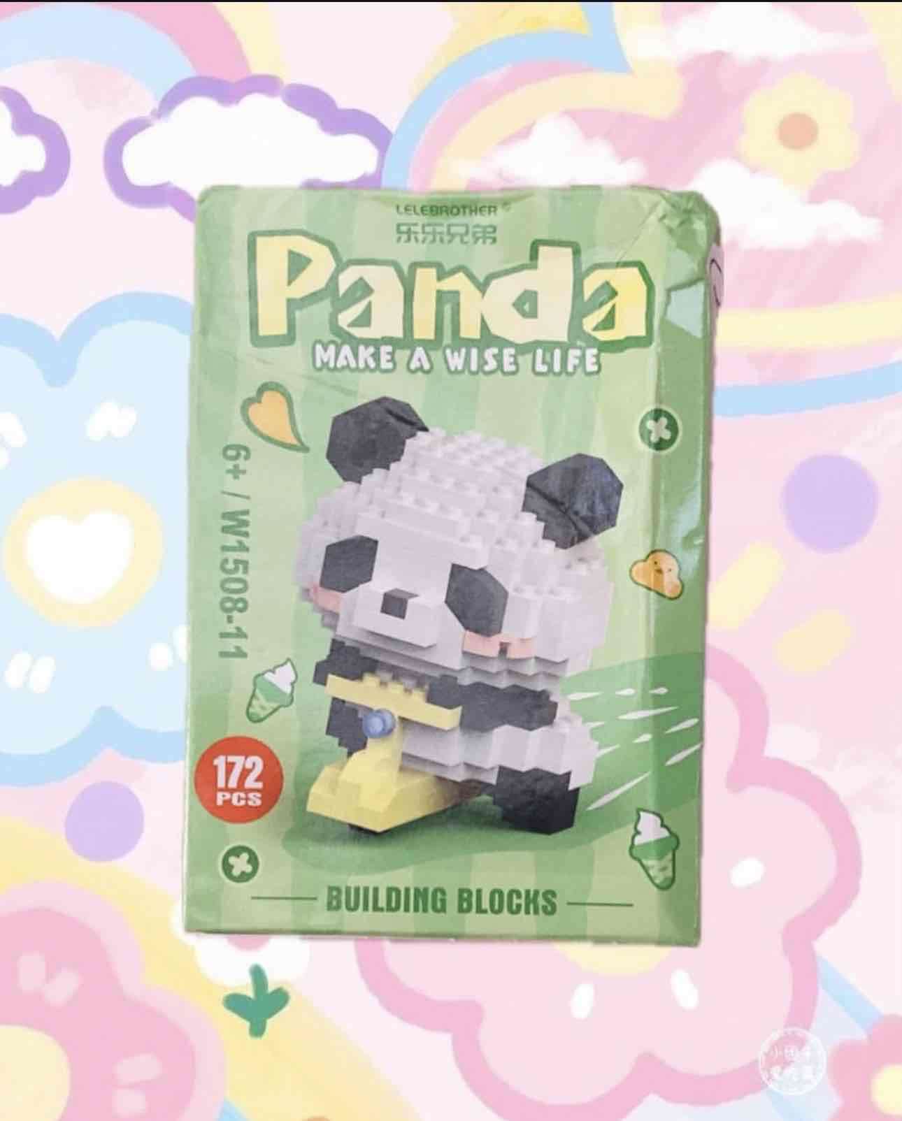 PANDA ARMABLE TIPO LEGO