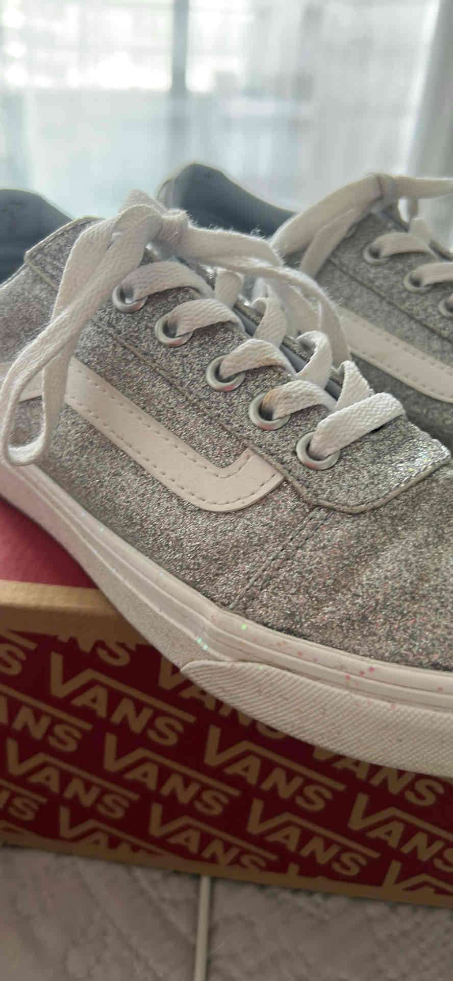 Zapatillas Vans plateadas brillantes - miniatura 4