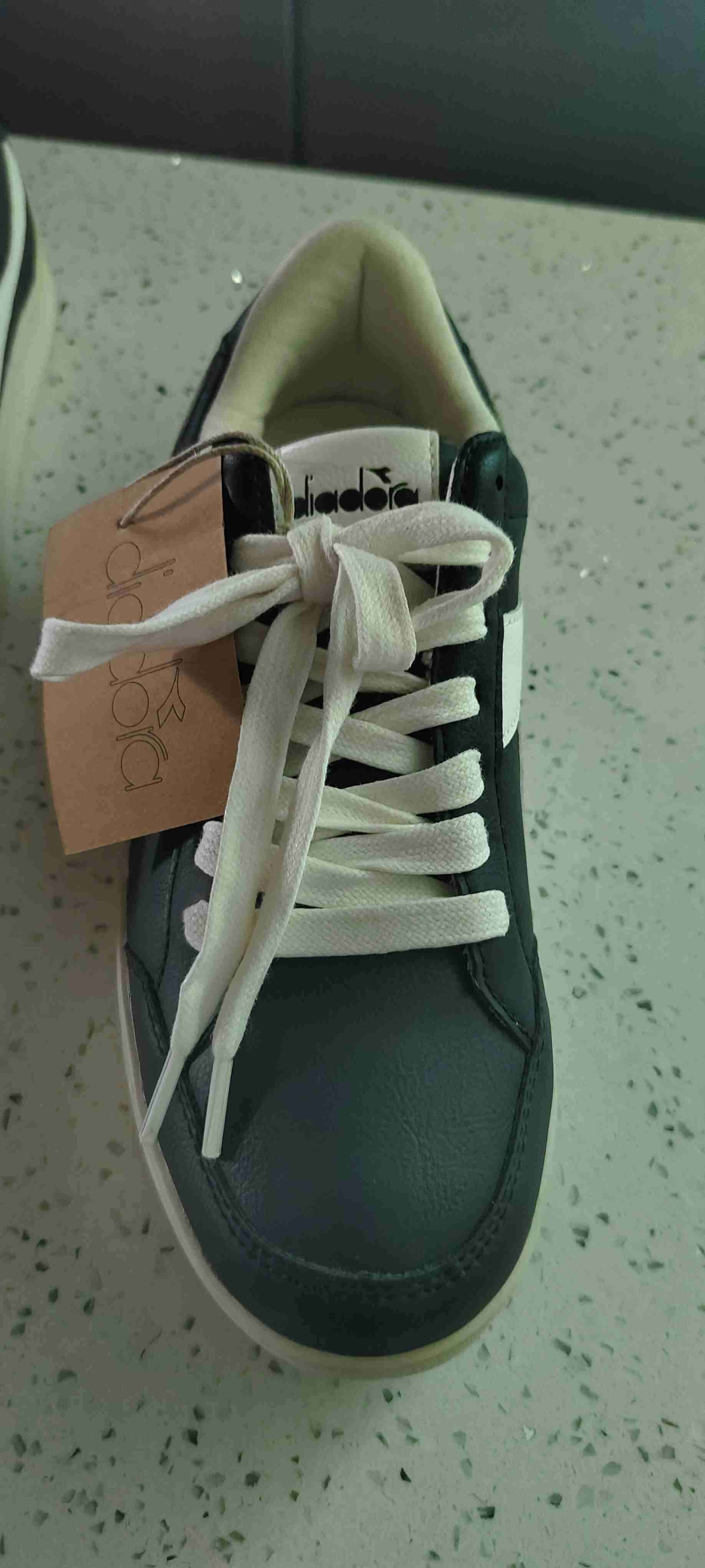 Zapatillas deportivas Diadora blanco y negro - miniatura 3