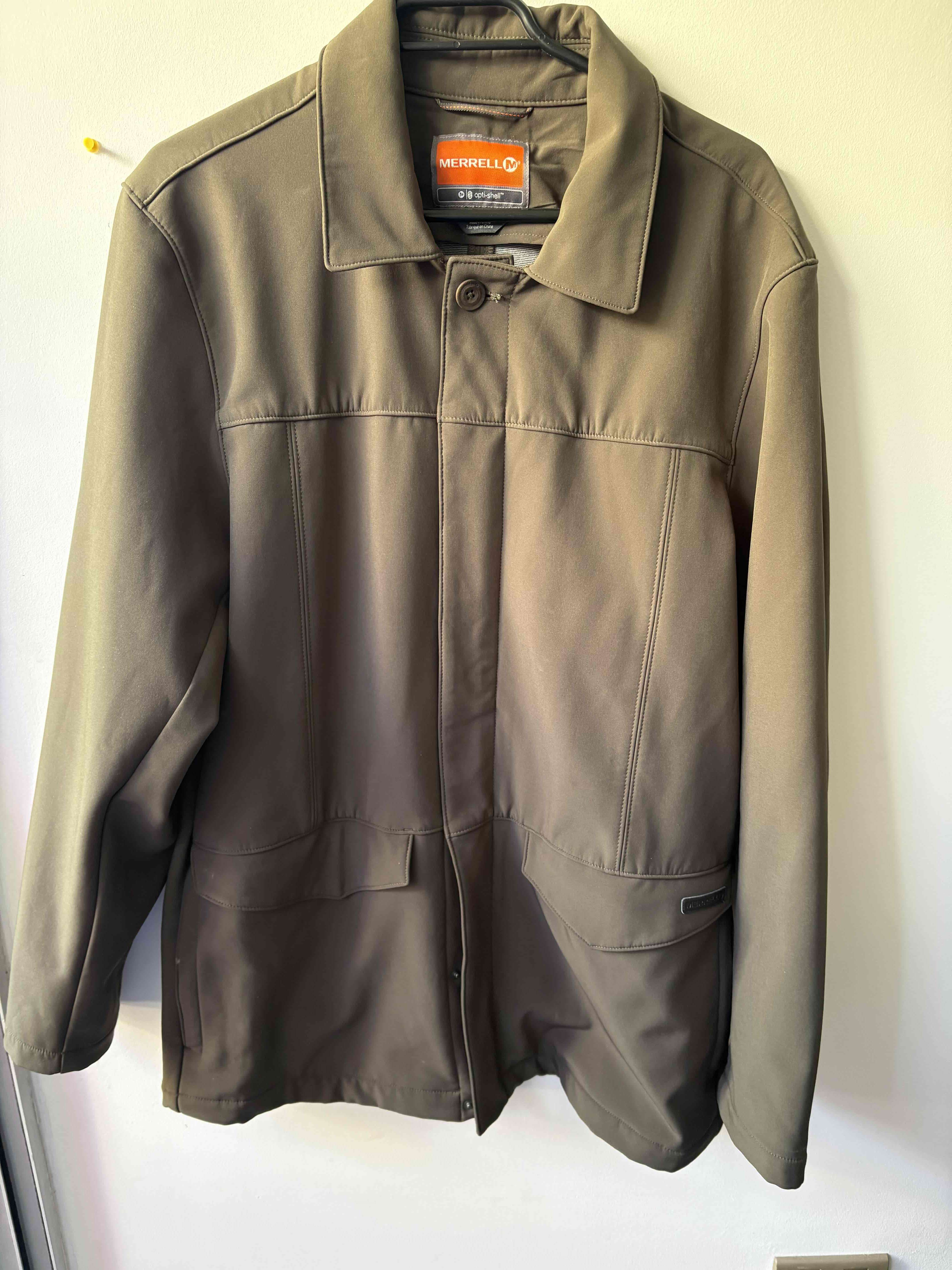 Chaqueta Merrell opti shell marrón - miniatura 2