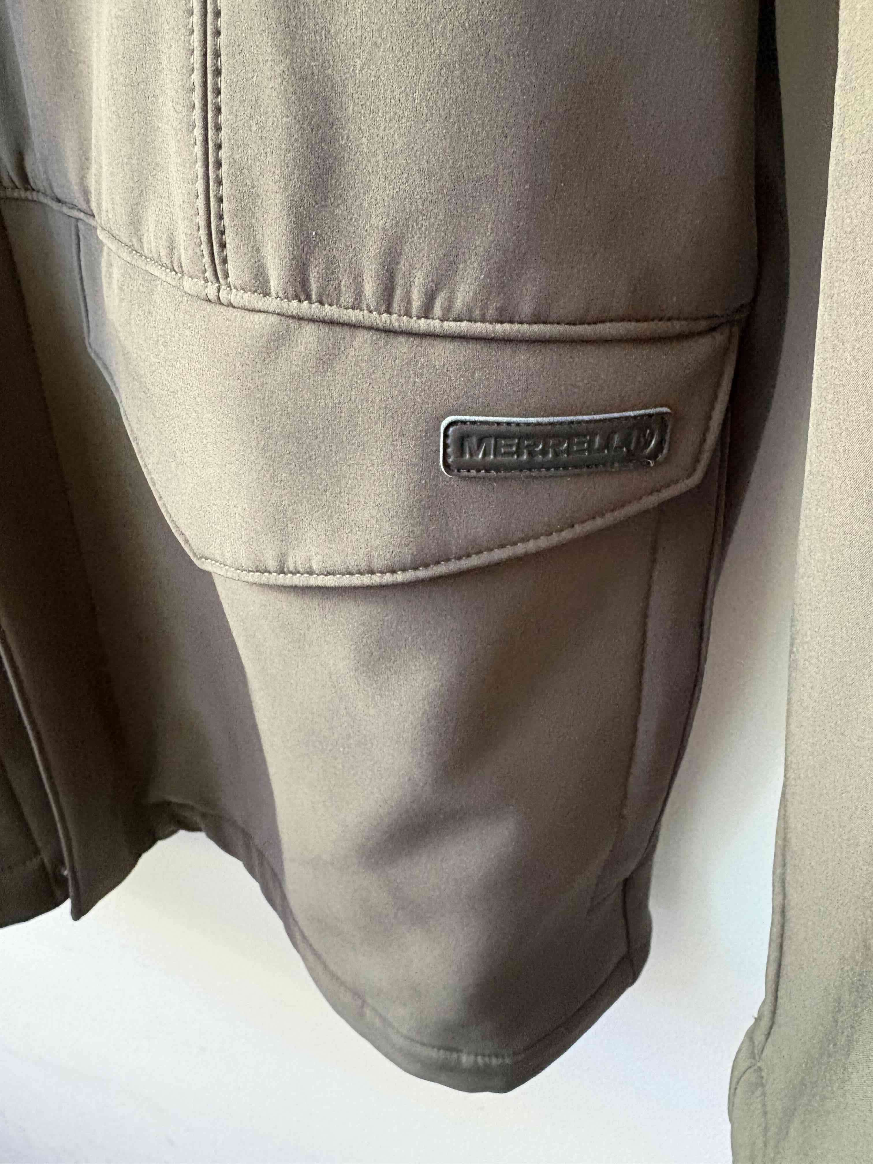 Chaqueta Merrell opti shell marrón - miniatura 4