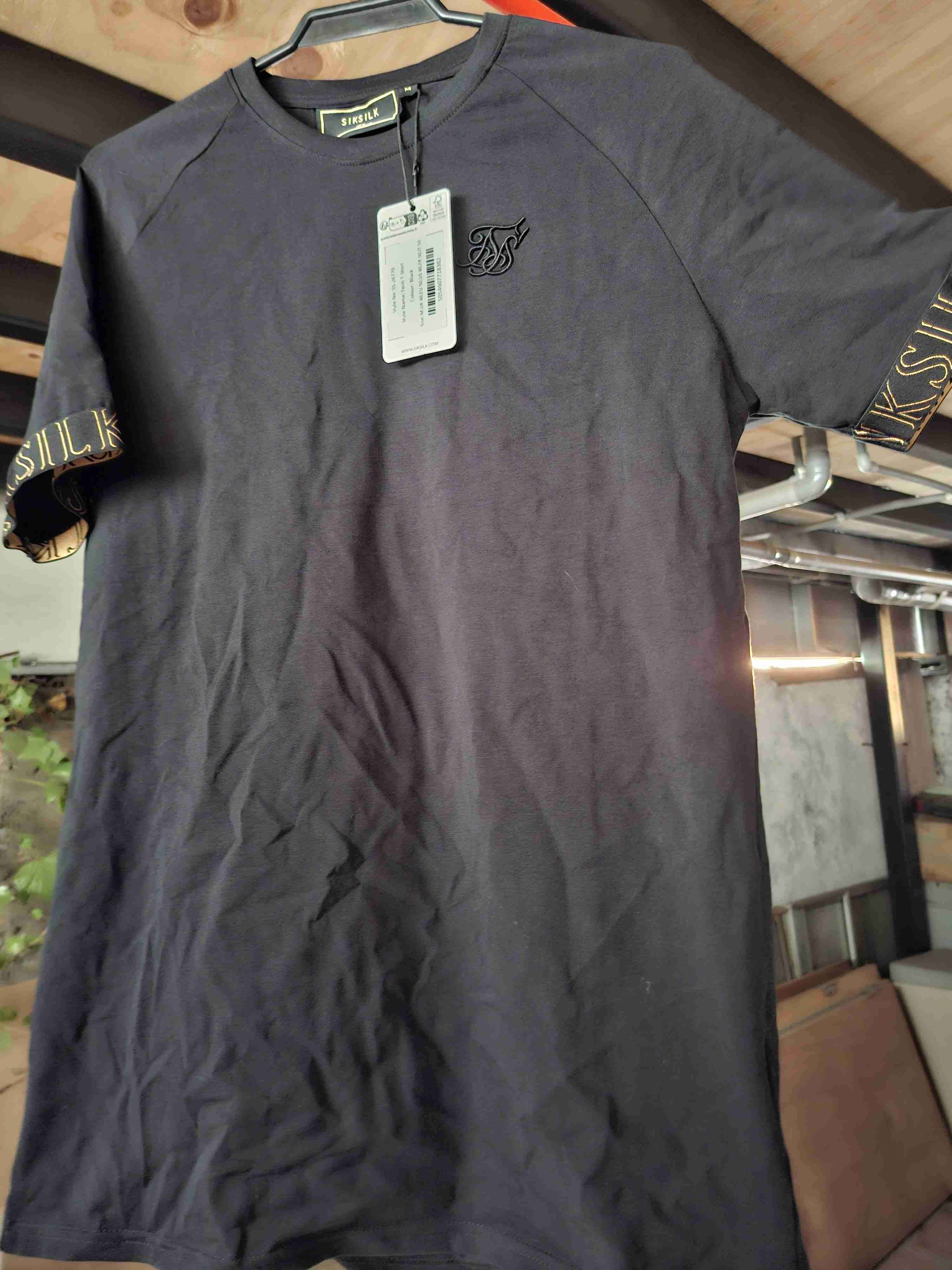 Polera negra SikSilk - miniatura 2